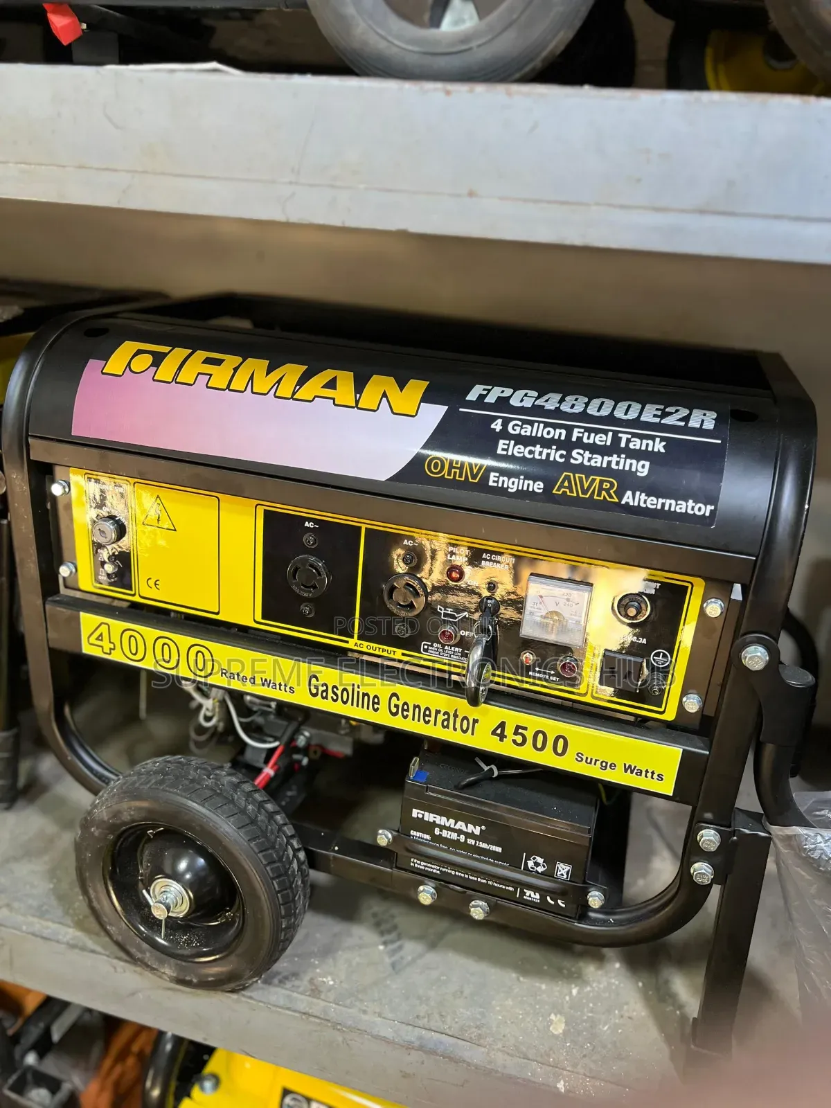 Brand New Firman Fpg4800e2r 4.5kva With Remote Start Technology