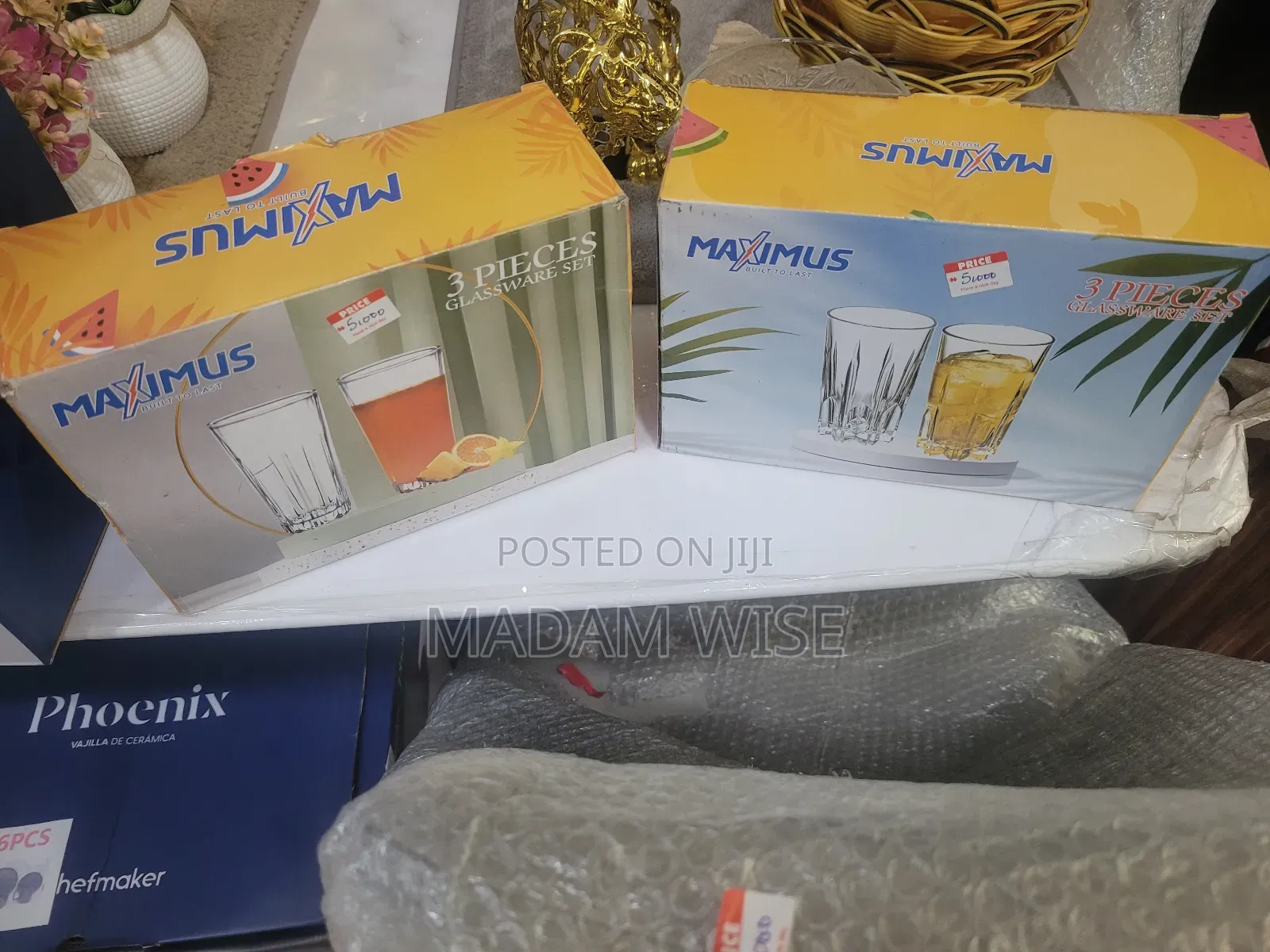 Maximus Glassware Set