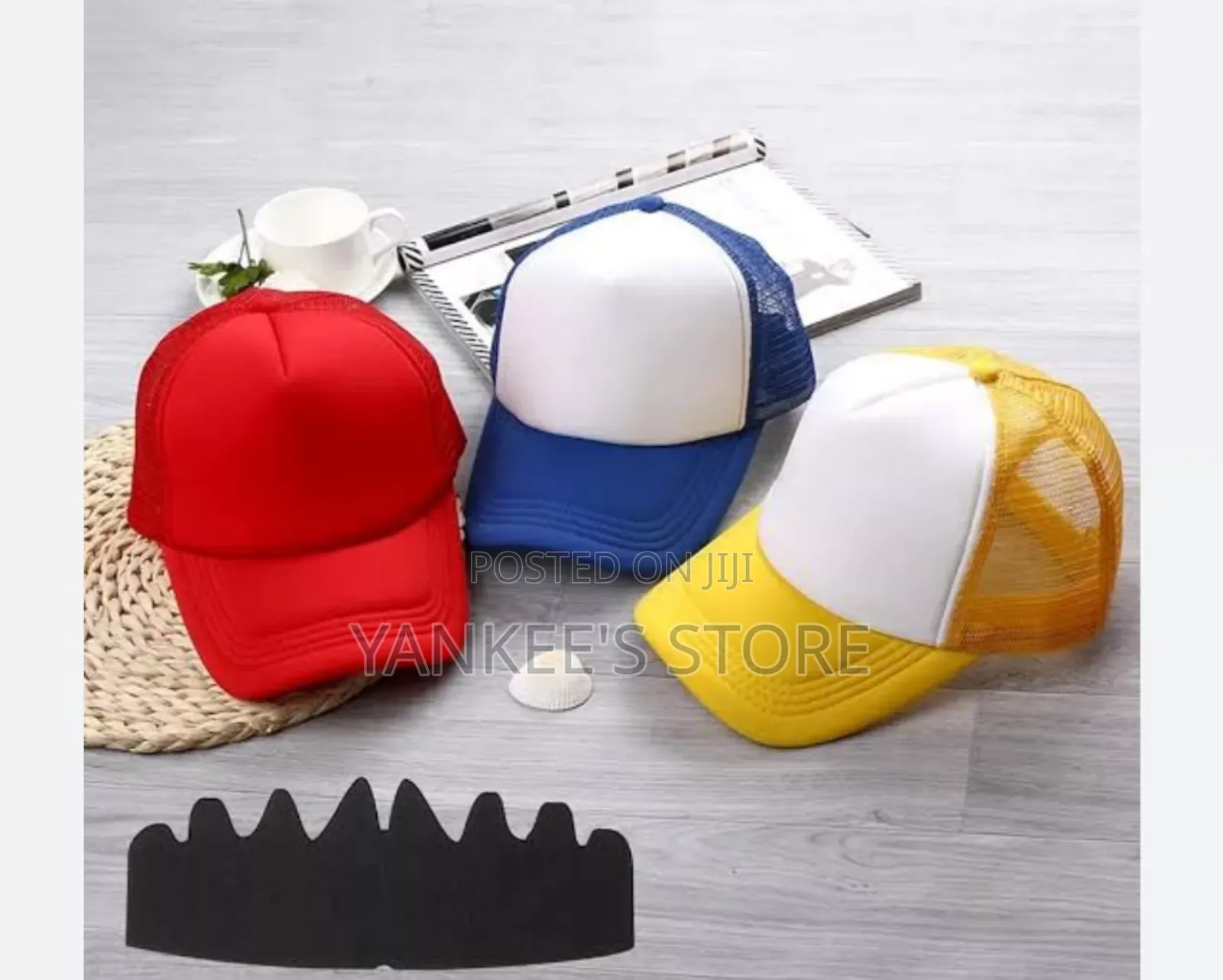 Quality Plain Unisex Trucker Net Face Cap