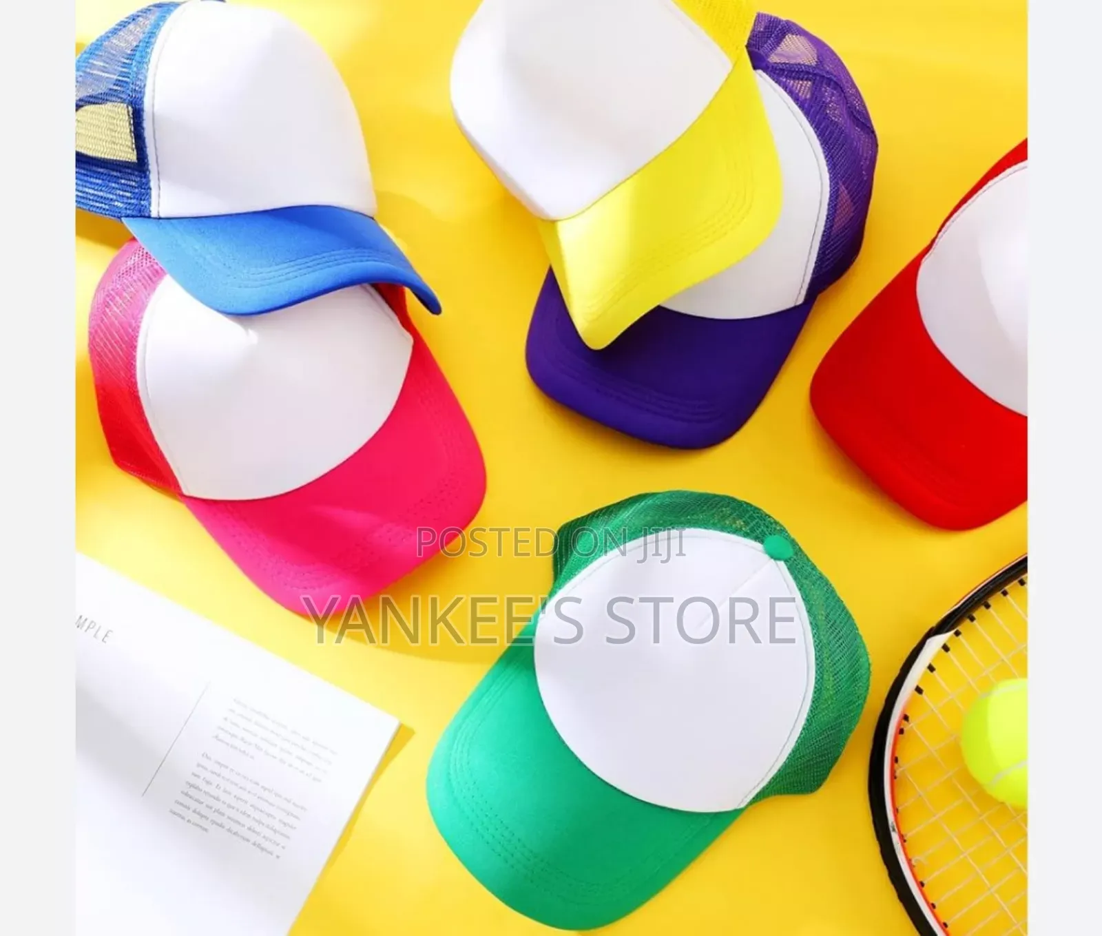 Quality Plain Unisex Trucker Net Face Cap