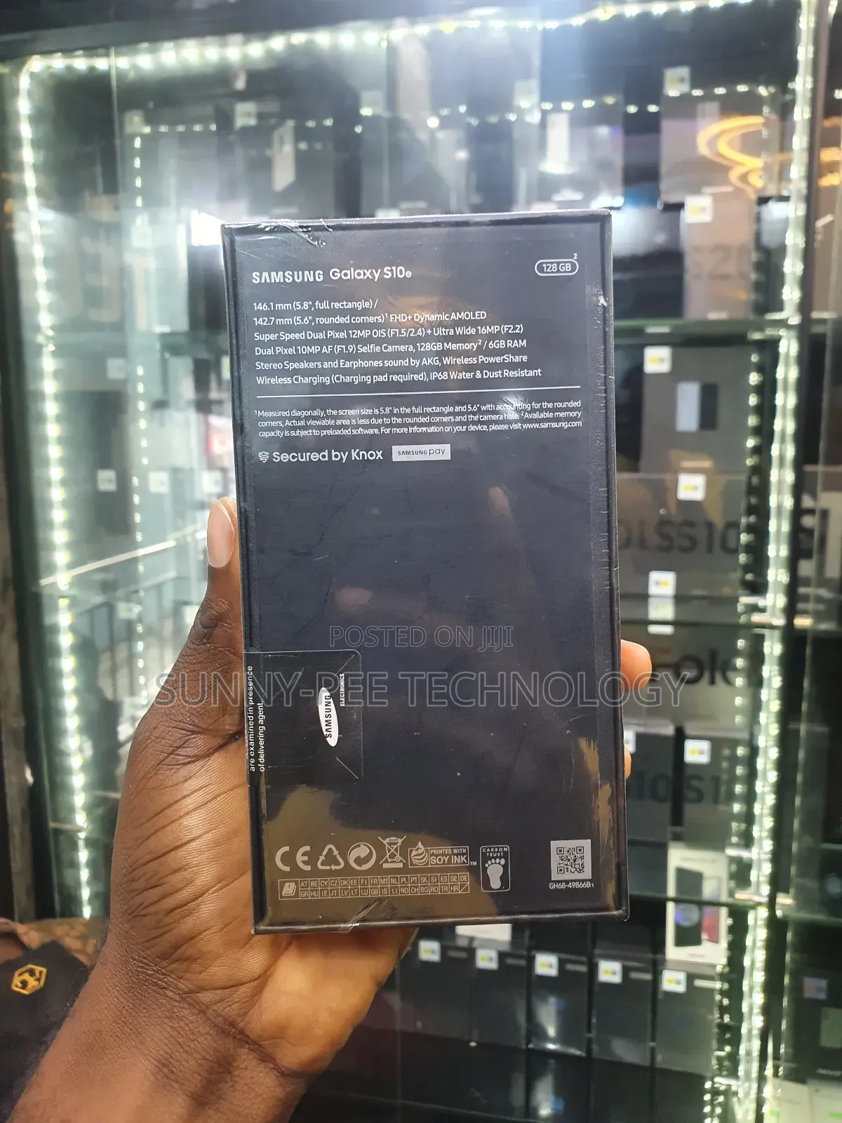 New Samsung Galaxy S10e 128 GB Black