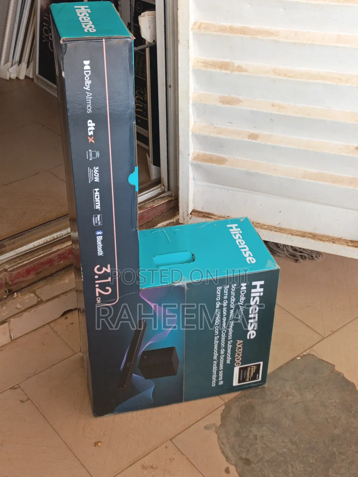 Hisense Ax3120g Soundbar With Wireless Subwoofer