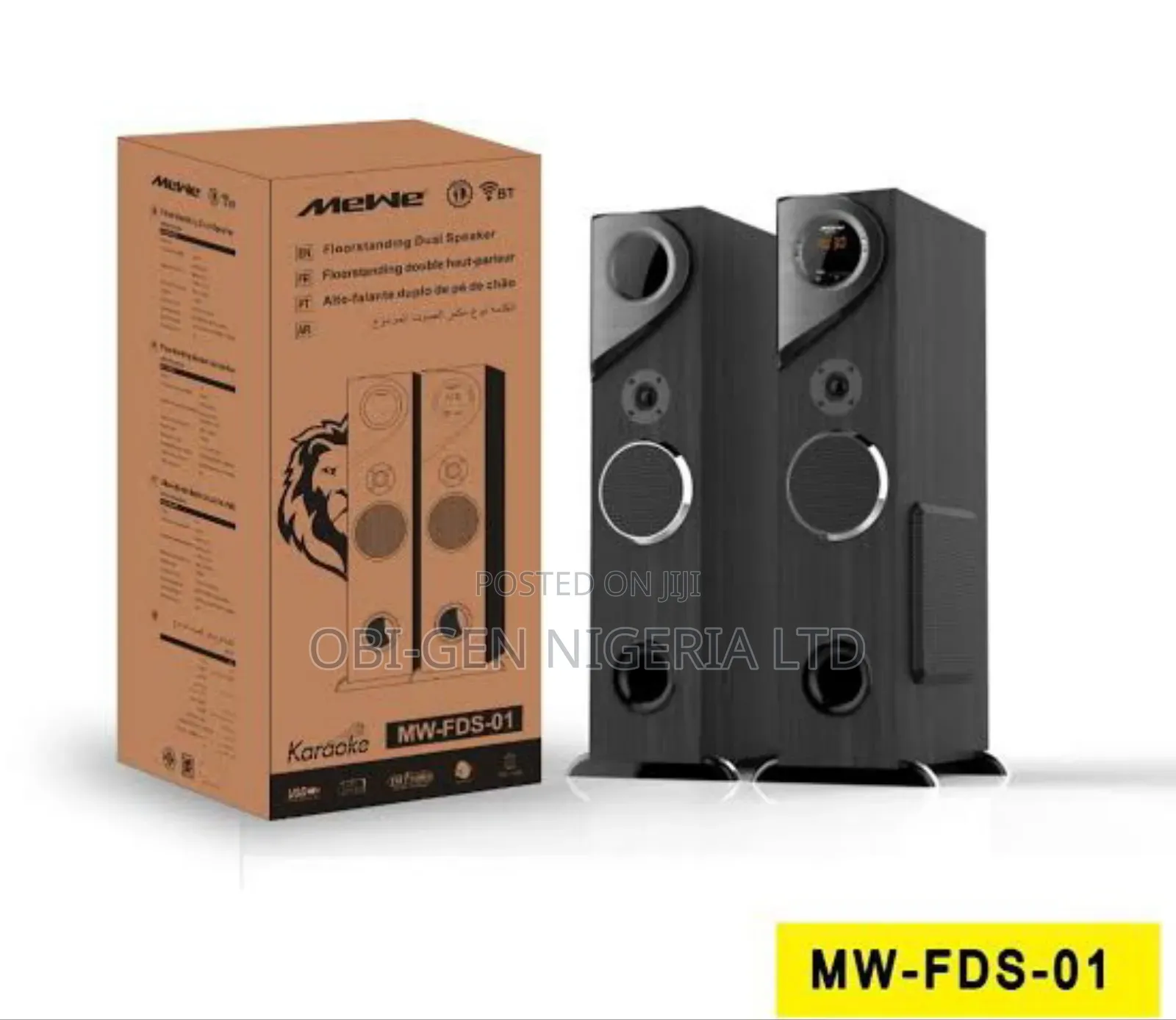 Mewe Mwaud-fds01, 1700w Floor-standing Home Theater Set