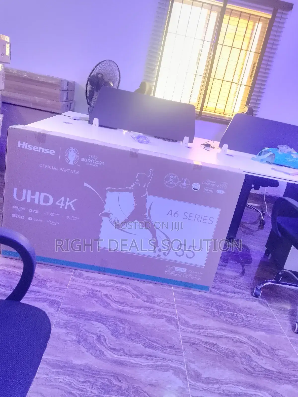 Hisense 55-Inch Vidaa Smart Tv - Voice Search Pro