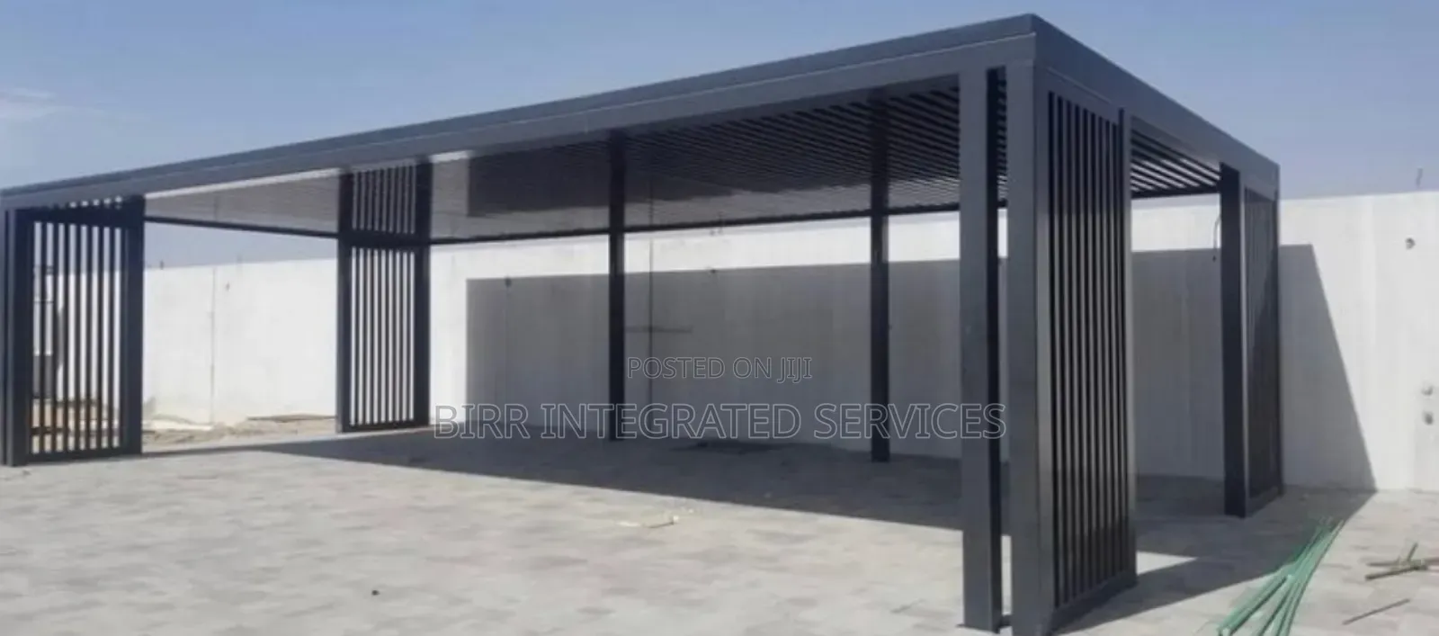 Car Port, Retractable Automatic Car Port Fabrication