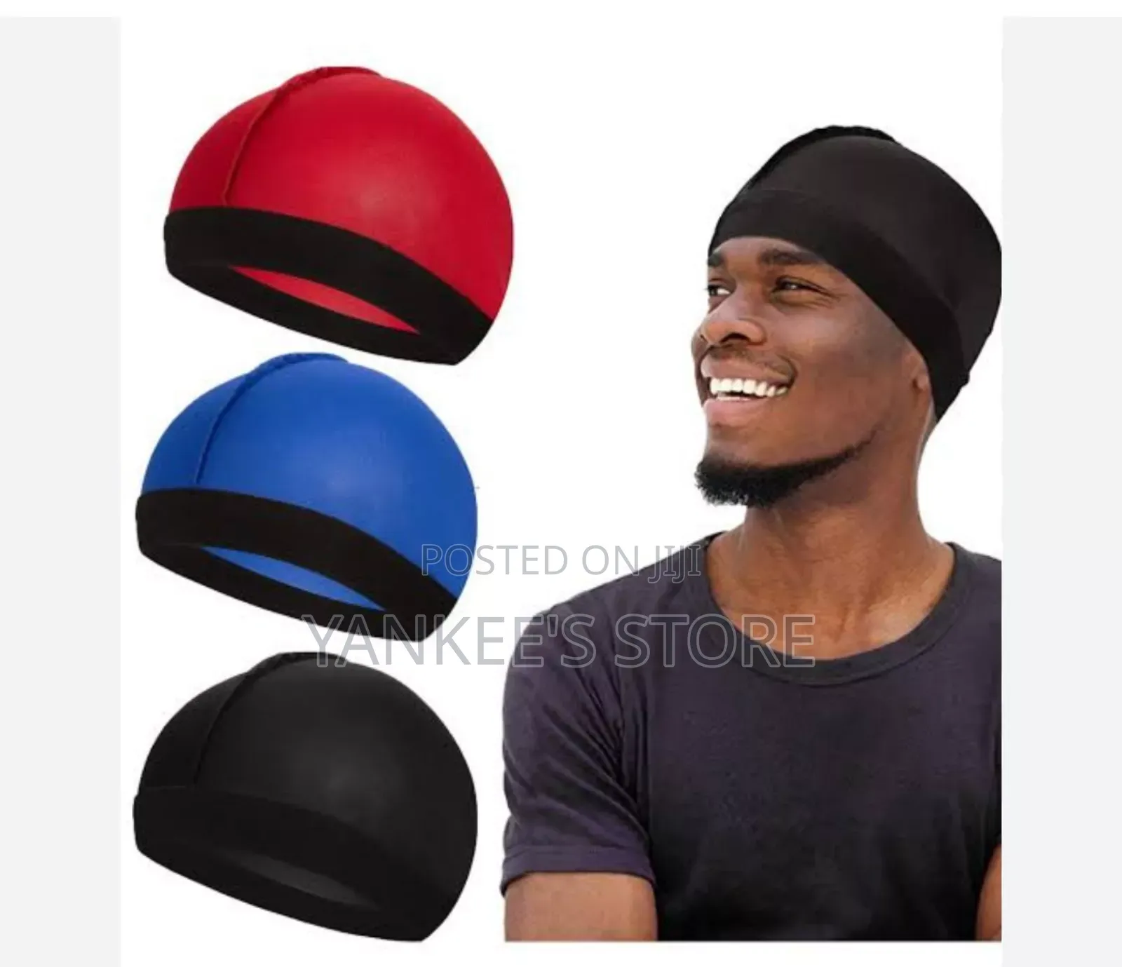 Brand New Plain Unisex Wave Cap
