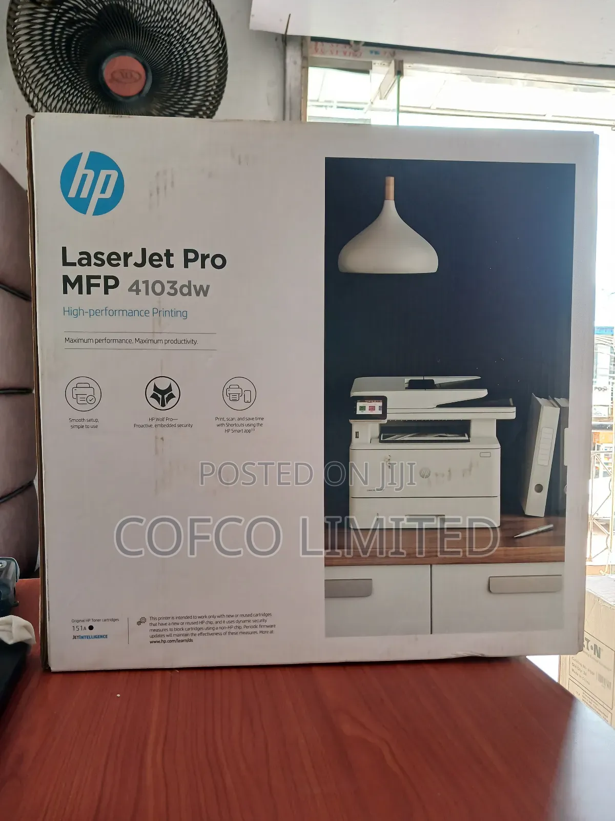 Hp Laserjet Pro MFP 4103dw Printer