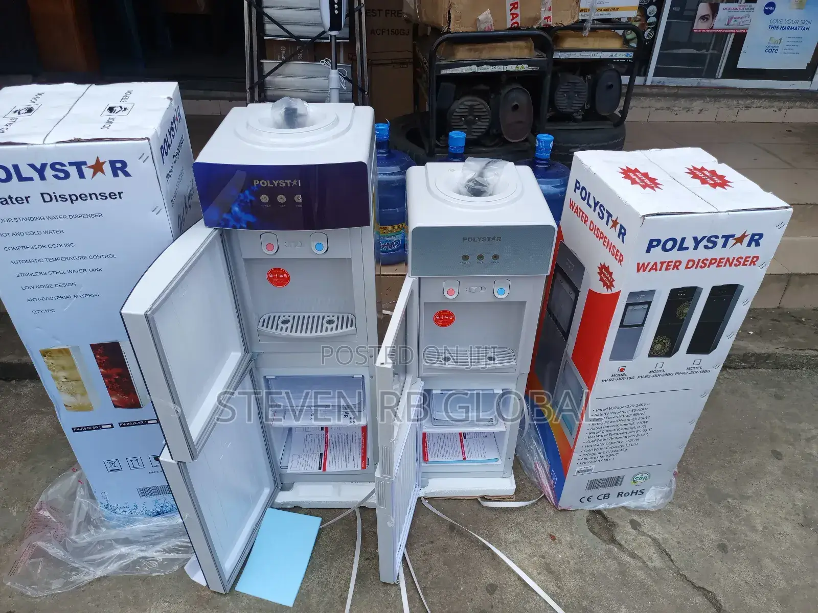 Polystar Hot Cold Water Dispenser – Pv-R6jx-5ffb / Pv-R2-JXR-18g