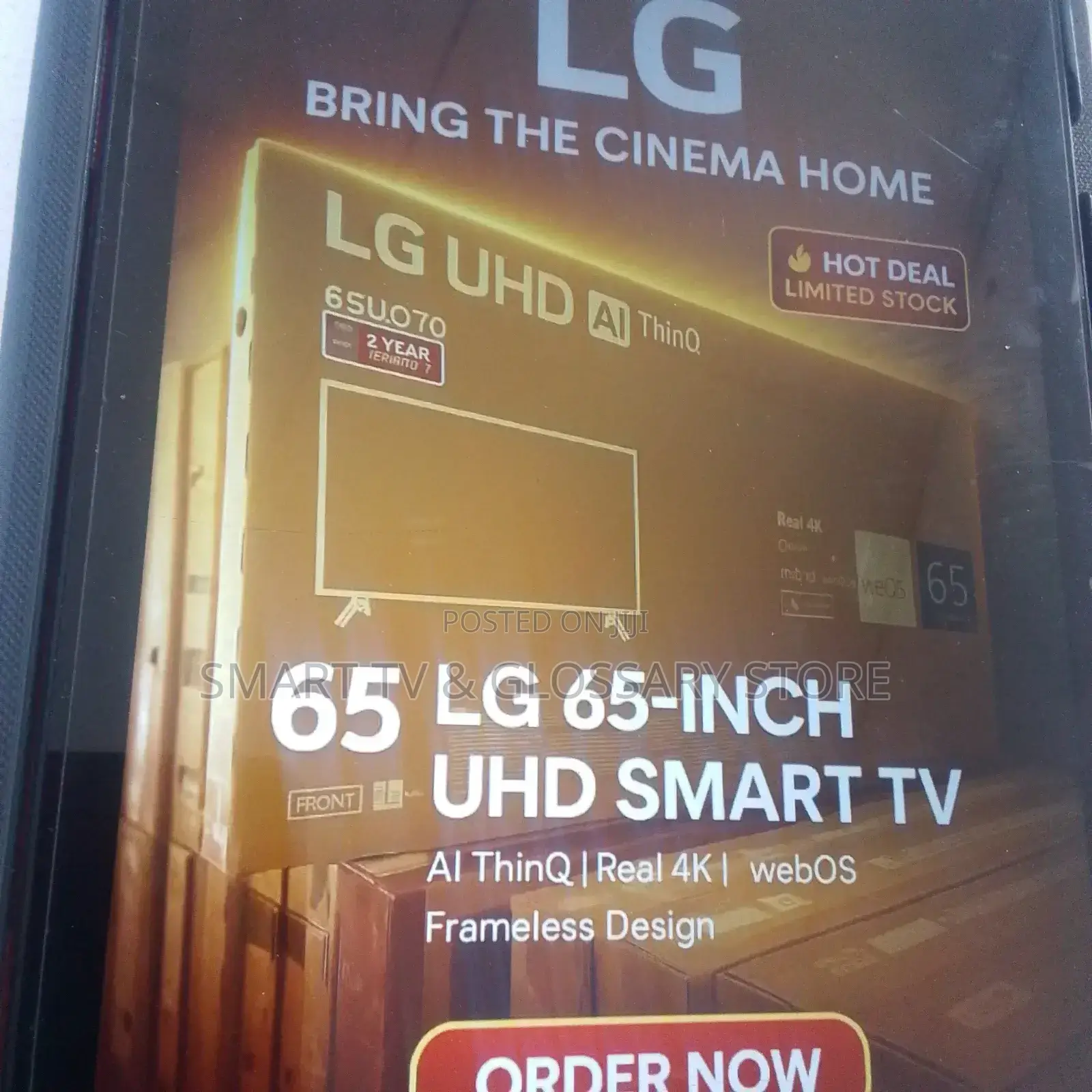 Lg 65 Inches Smart Tv Apps With Bluetooth Wifi Google Ai Thinq