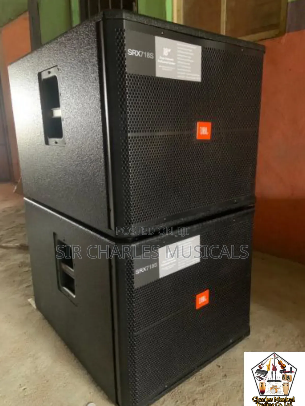 JBL Srx718s Single 18-Inch Subwoofer Pair Speaker