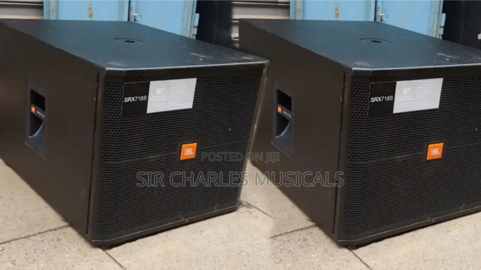 JBL Srx718s Single 18-Inch Subwoofer Pair Speaker