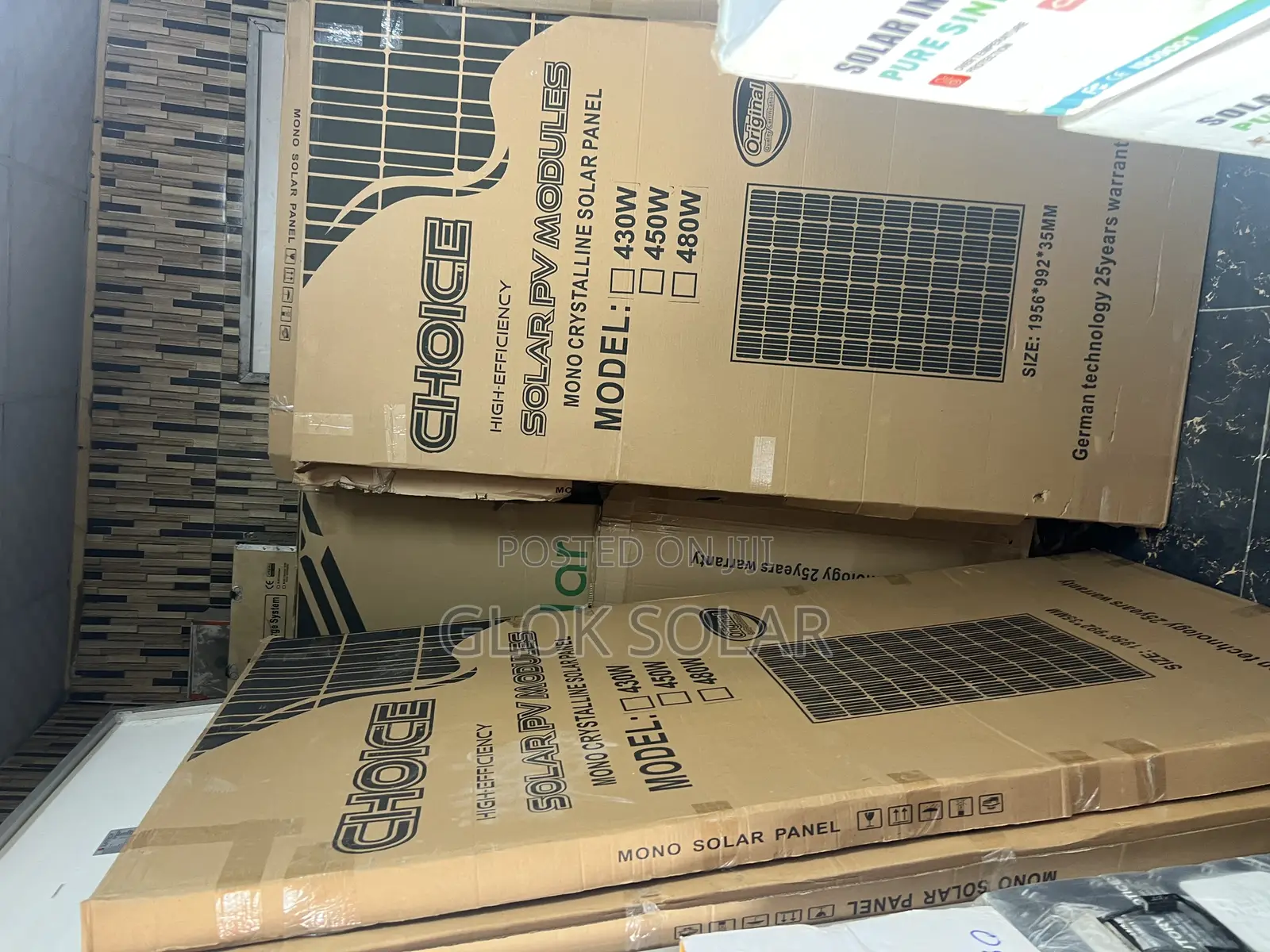 450watts Choice Solar New Panels Available