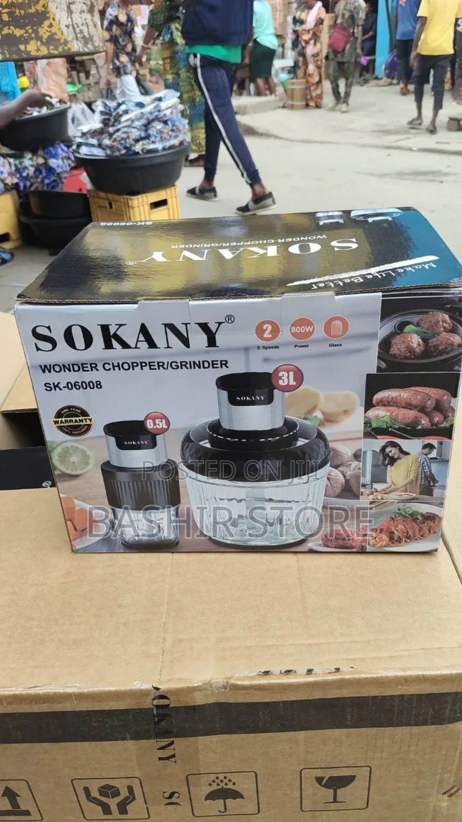 Sokany Wonder Chopper/Grinder, Model Sk-06008.