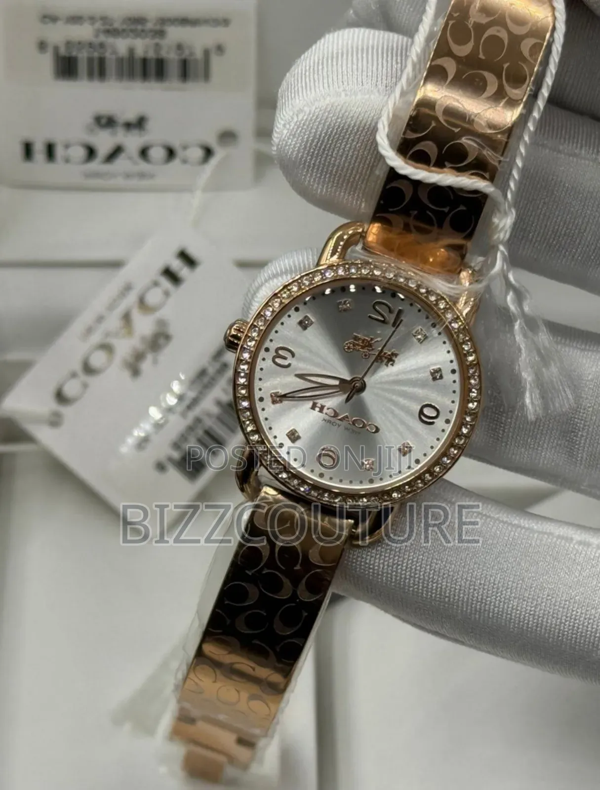 Original Coach Gold Stainless Steel Quartz Analog Watch