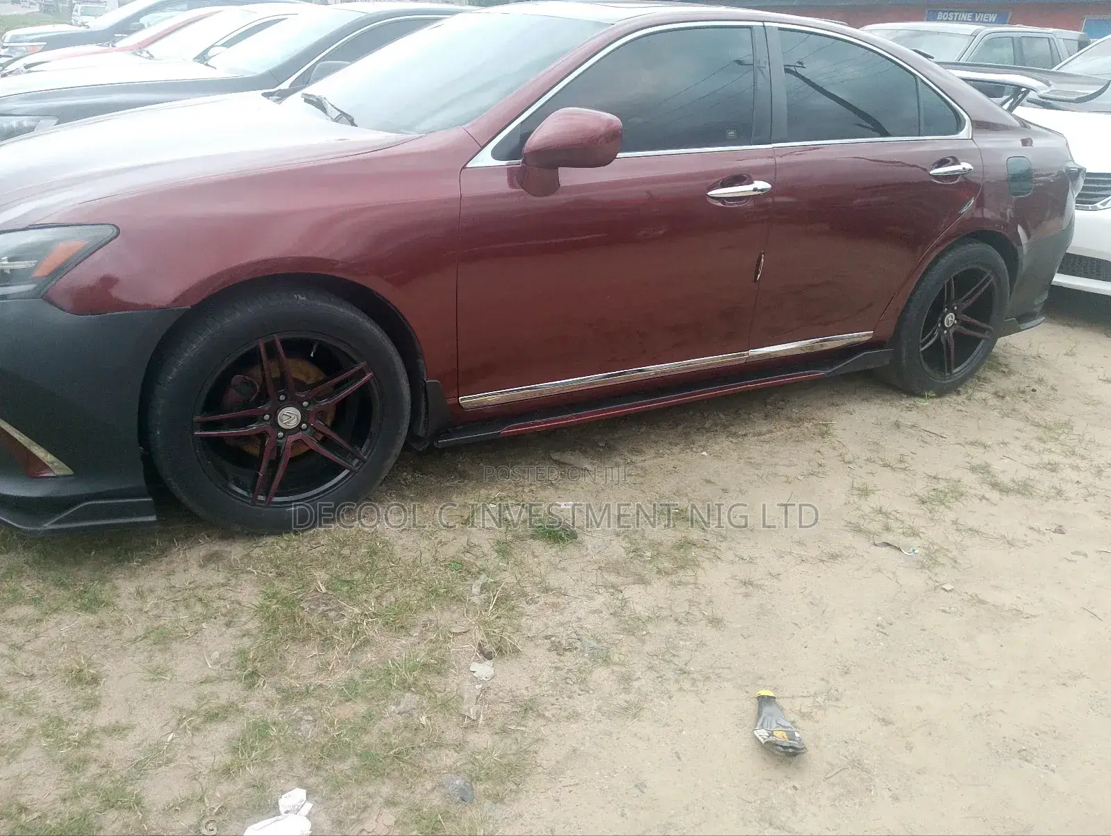 Lexus ES 350 2007 Red
