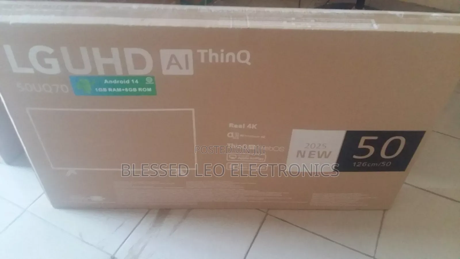 50inches Smart Tv With Brand Logo