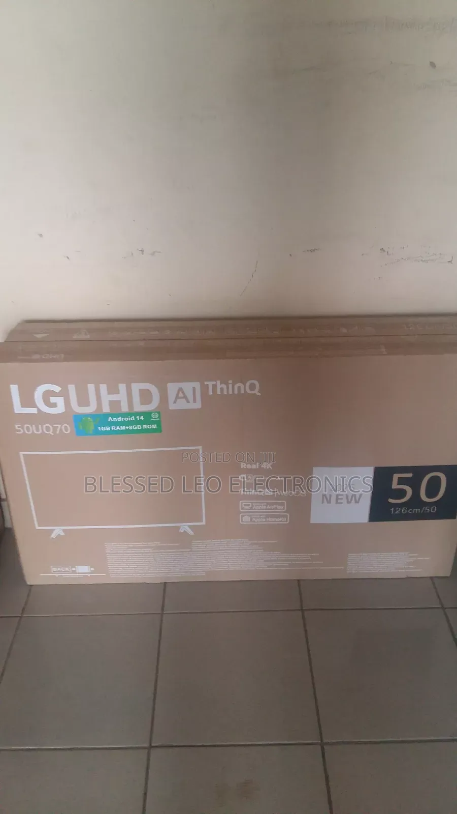 Lg 50inhes Real Active Uhd