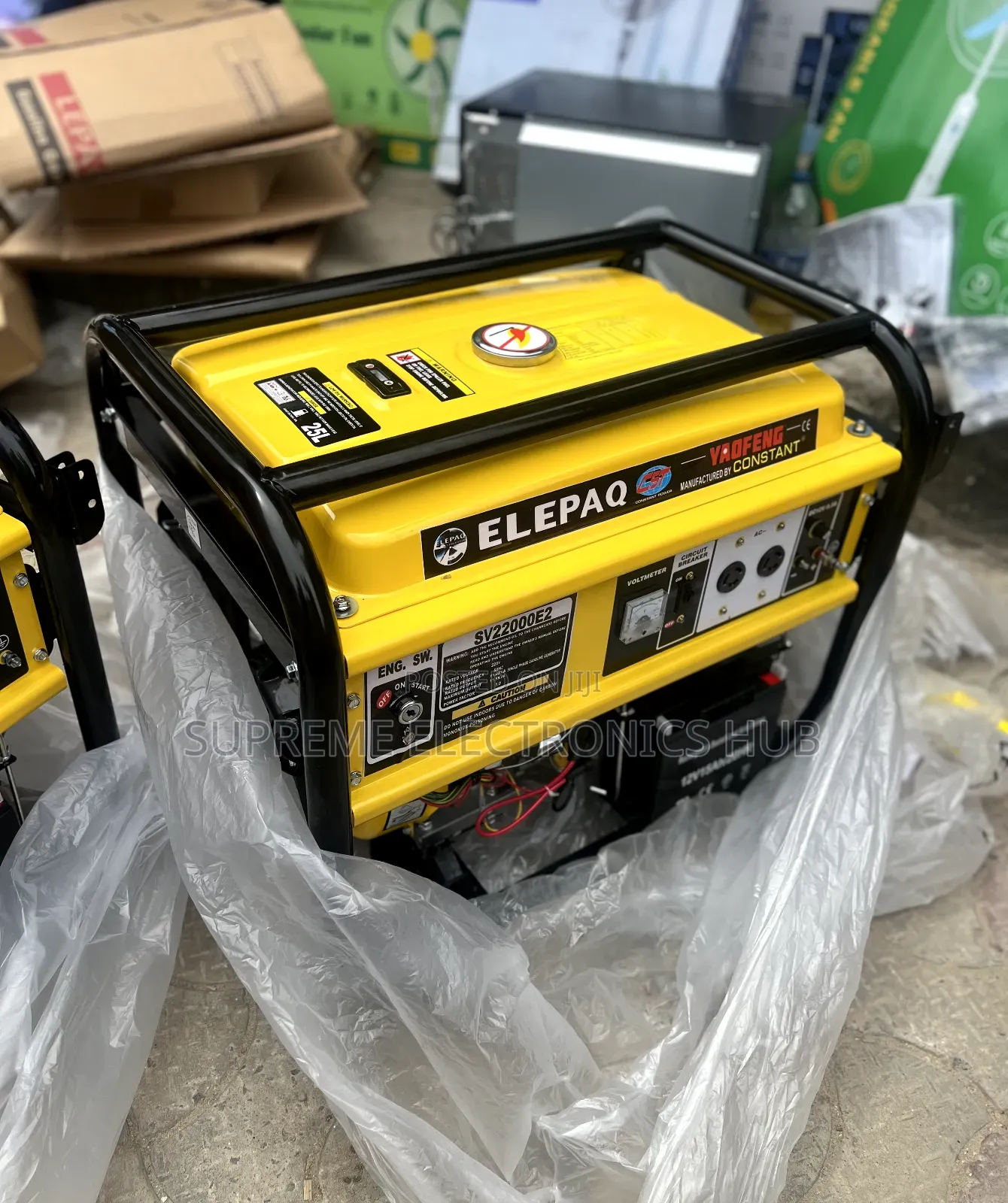 Sv22000e2 Elepaq 11kva Petrol Generator Set {Brand New With Warranty}