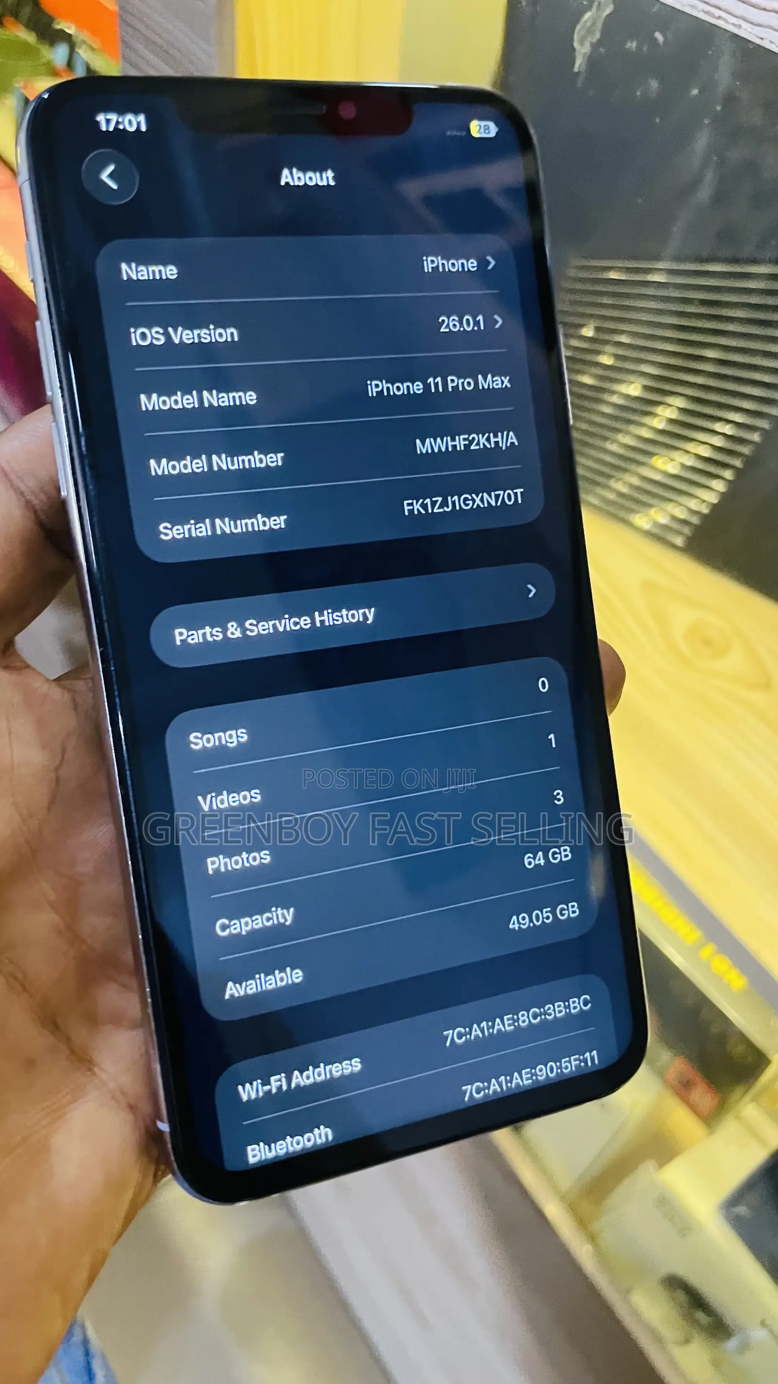 Apple iPhone 11 Pro Max 64 GB White