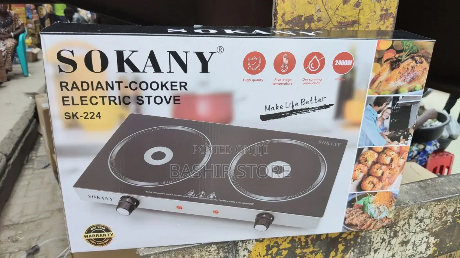 Sokany Radiant-Cooker Electric Stove Sk-224