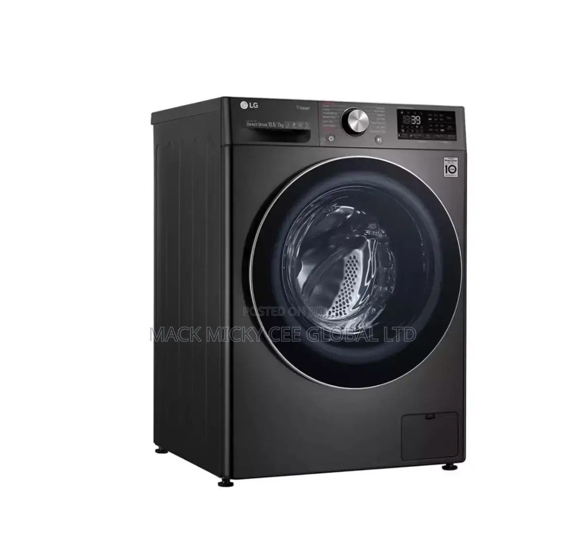 Lg Front Load Wash Dry 10.5/7kg (F4v5rgpyje) Washing Machine