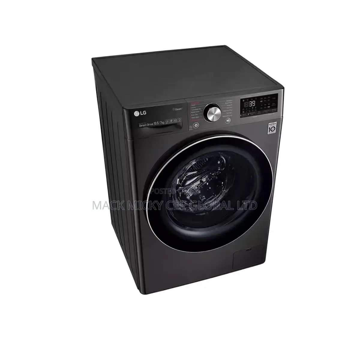 Lg Front Load Wash Dry 10.5/7kg (F4v5rgpyje) Washing Machine