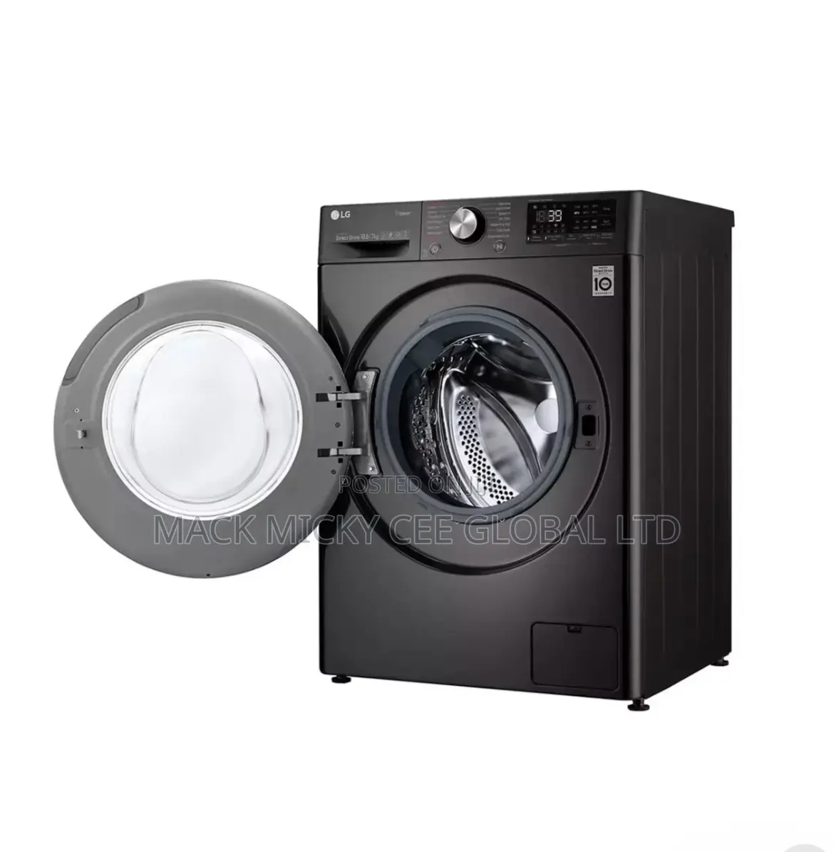 Lg Front Load Wash Dry 10.5/7kg (F4v5rgpyje) Washing Machine