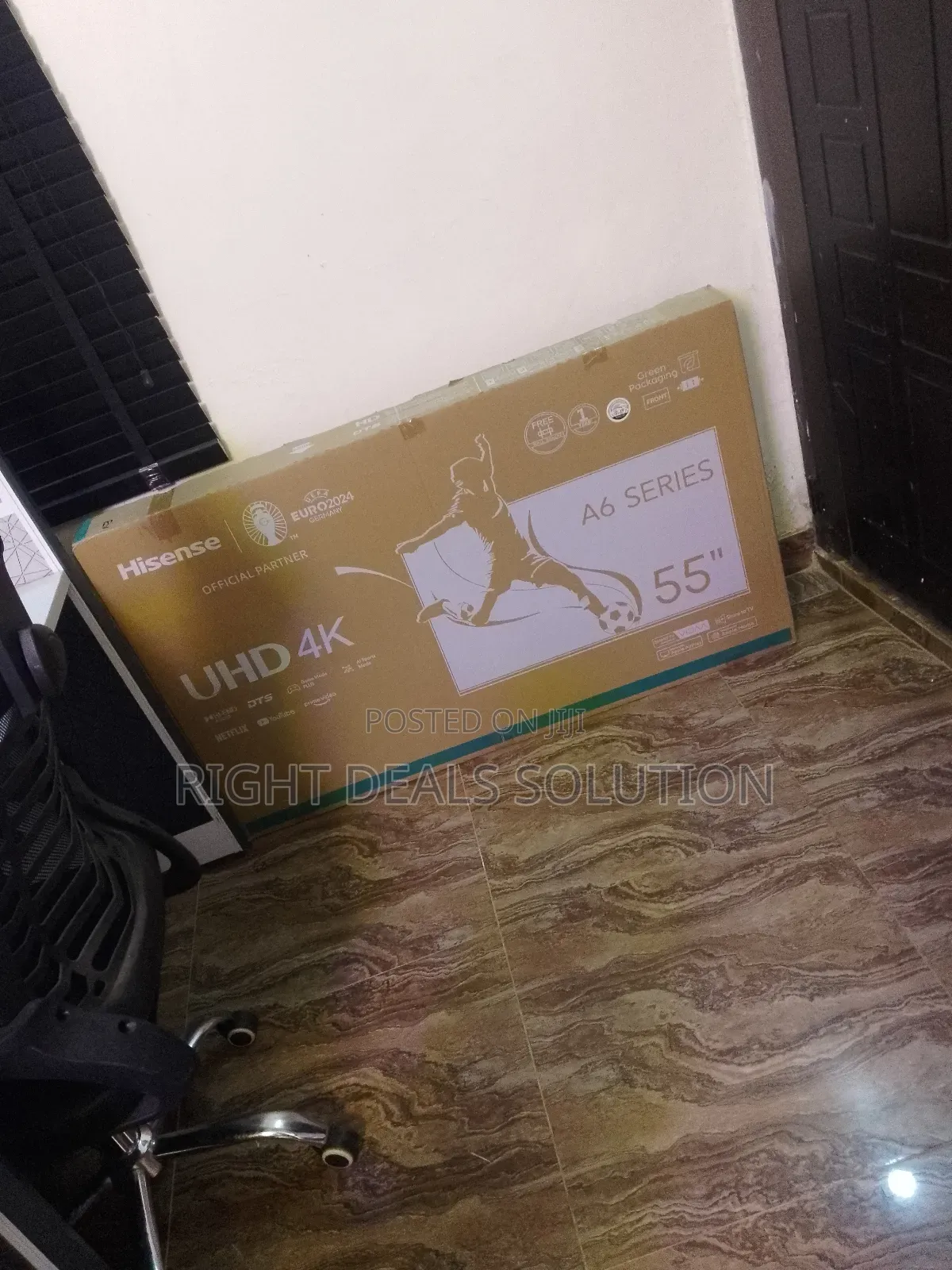 Hisense 55" Uhd Smart Tv: Gaming Mode, Vivid Display