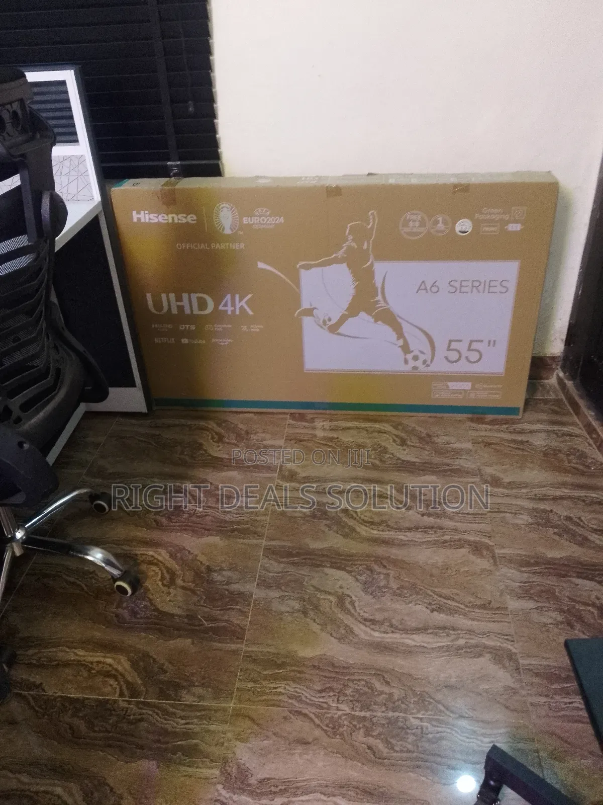 Hisense 55" Uhd Smart Tv: Gaming Mode, Vivid Display