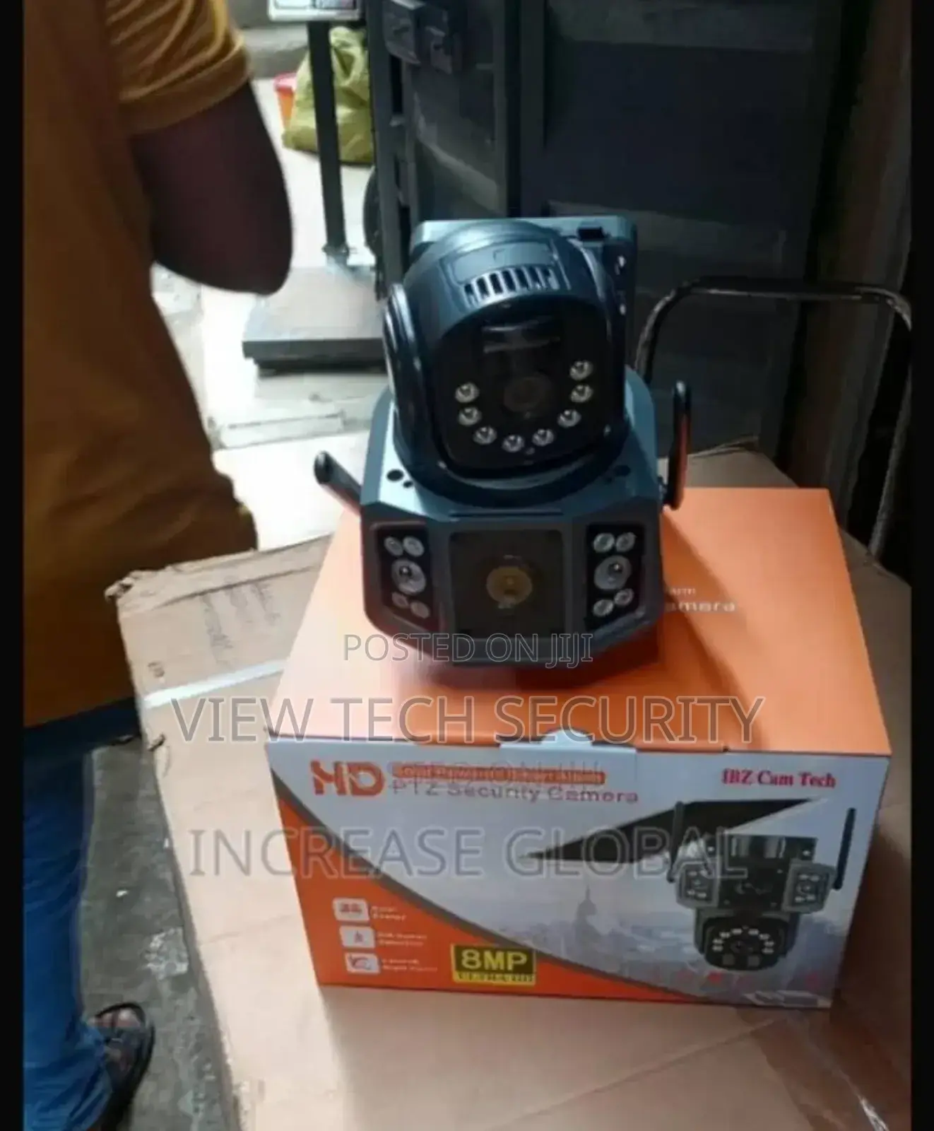 Triple Lens Smart PTZ Solar Camera