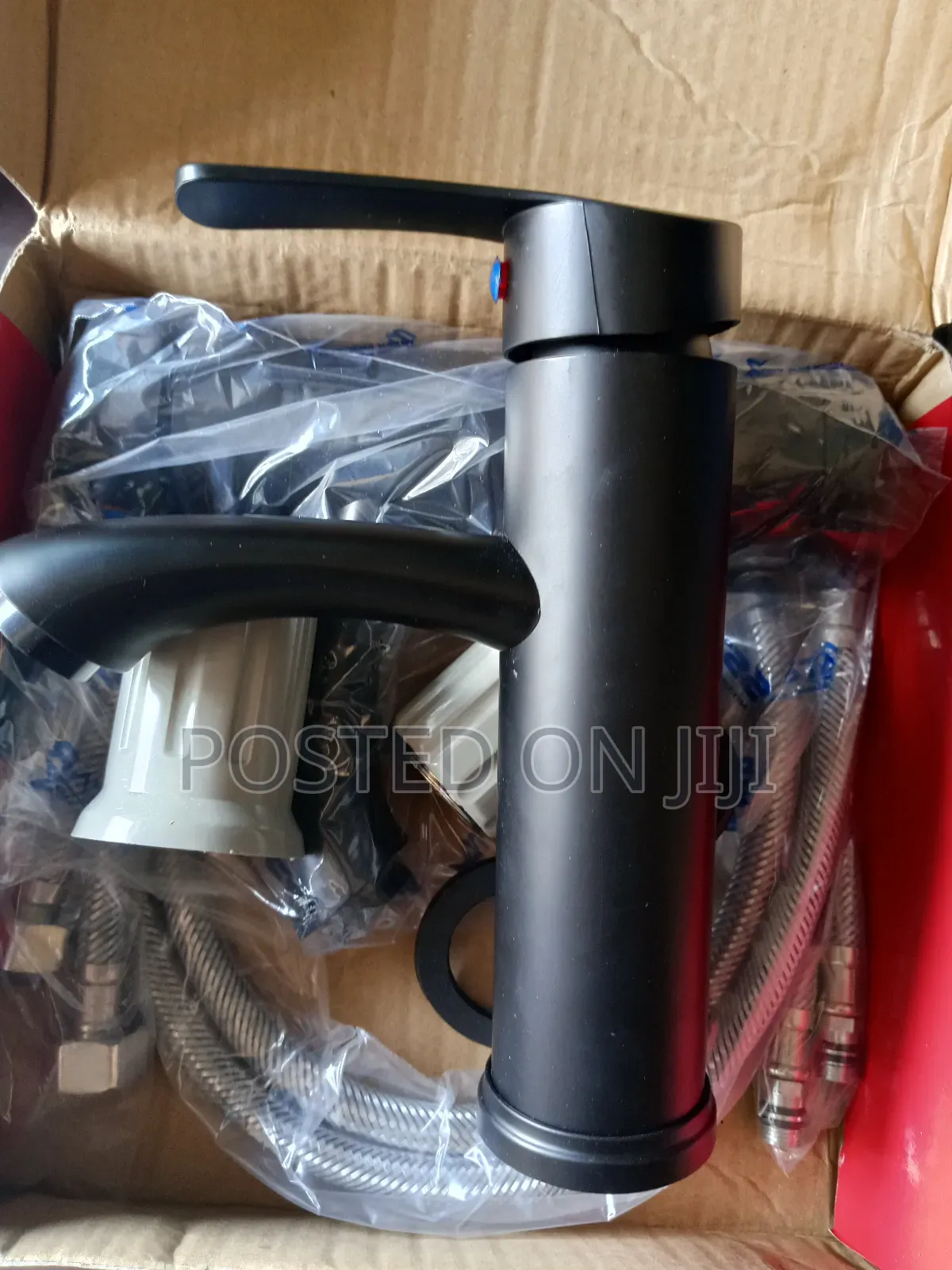 Black Basin Mixer Tap