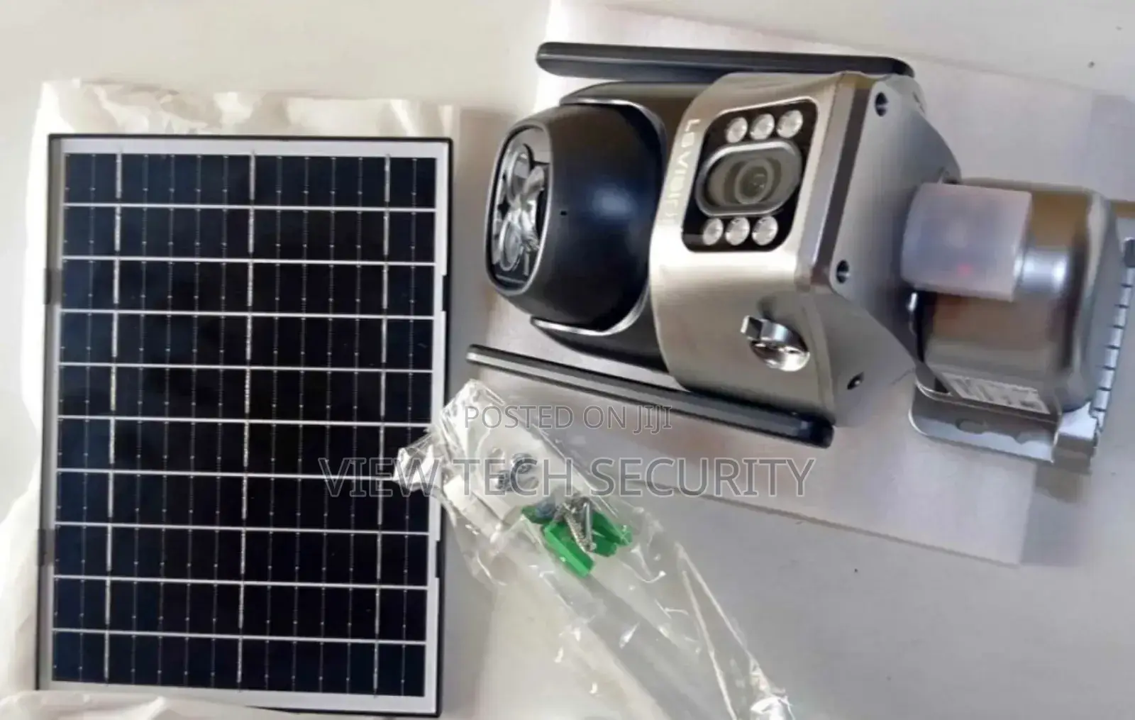 Dual Lens CCTV Camera With Sim Slot