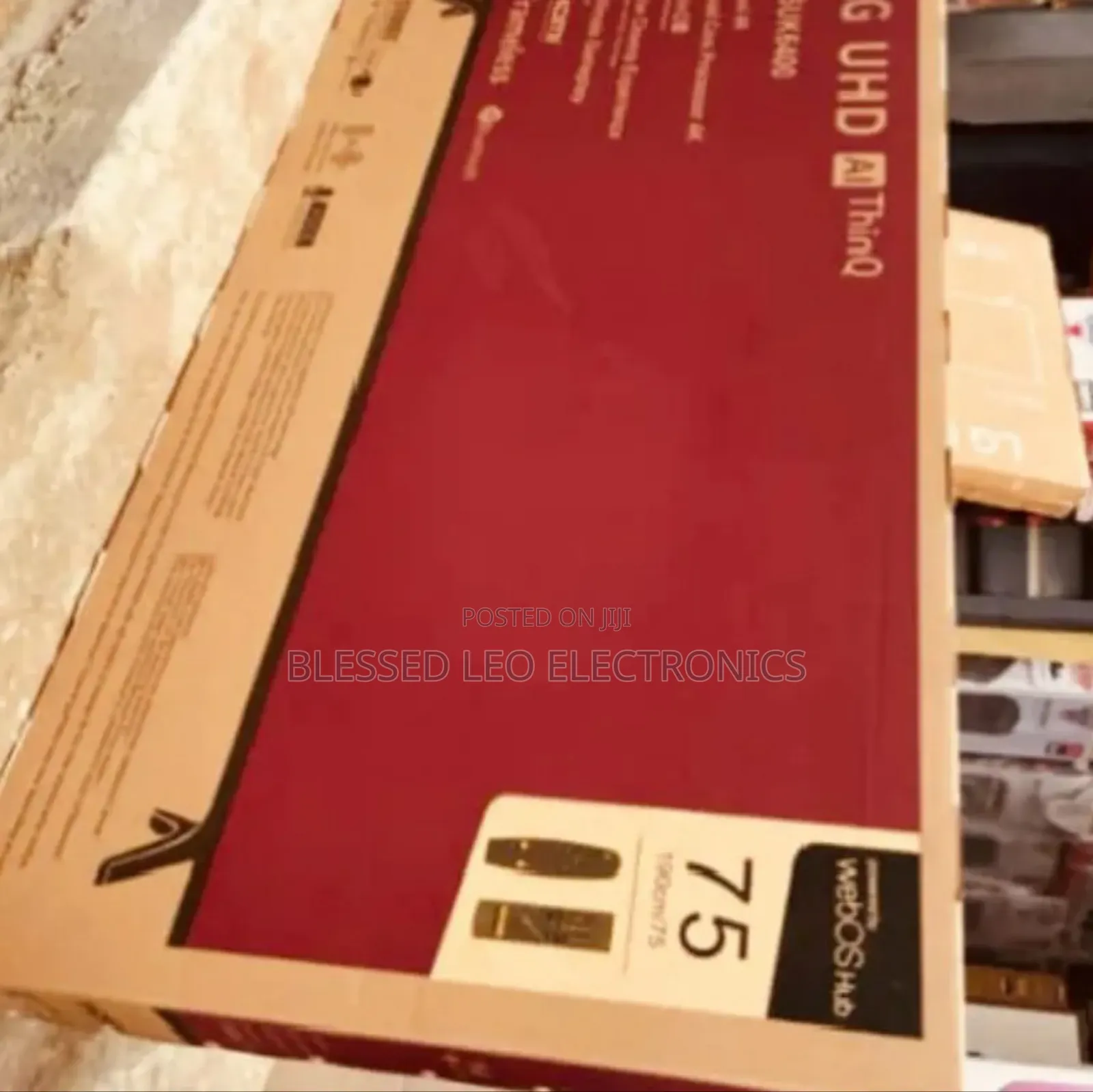 75 Inches Smart Lg Frameless Webos Thinq Tv