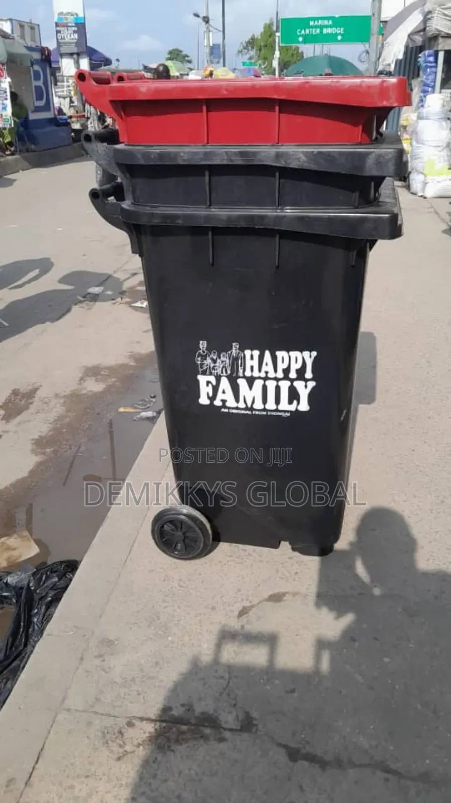 Outdoor Waste Bin 240l
