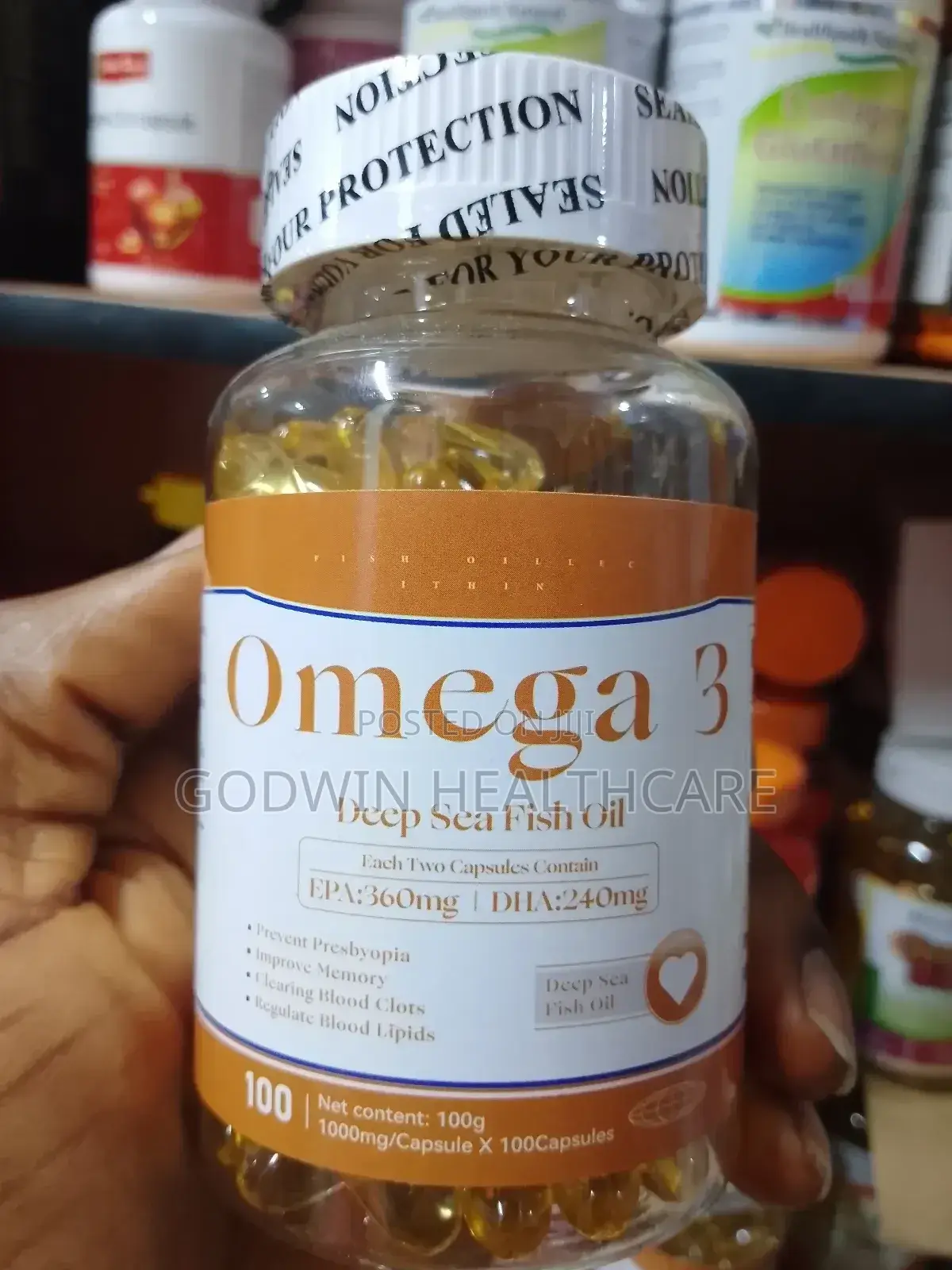 Deep Sea Omega 3 Fish Oil