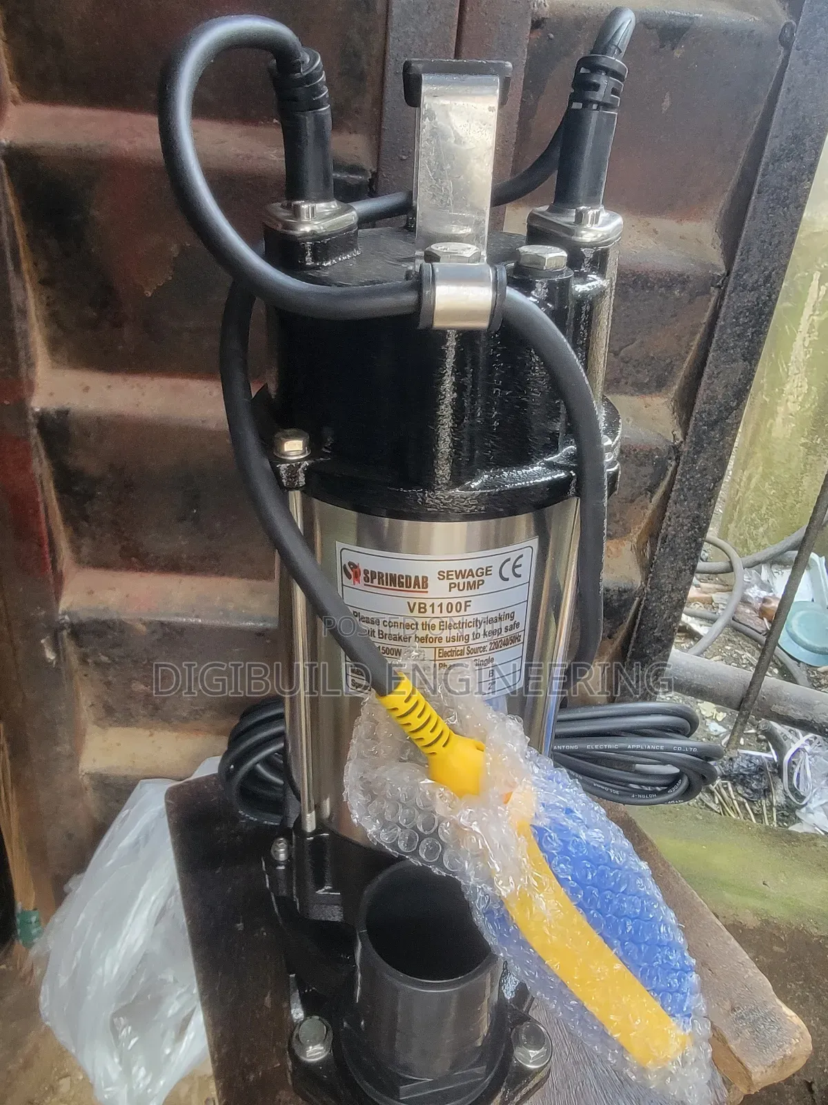 2hp Springdab Sewage Submersible Pump