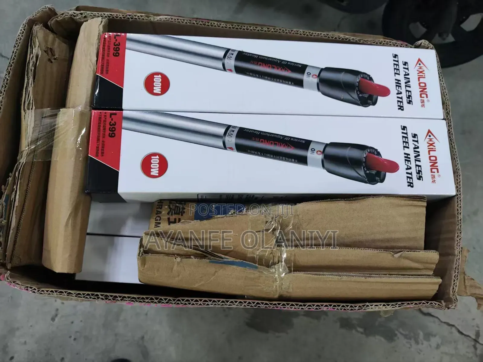 Aquatic Water Heater 100watt ,300watt , 500watt
