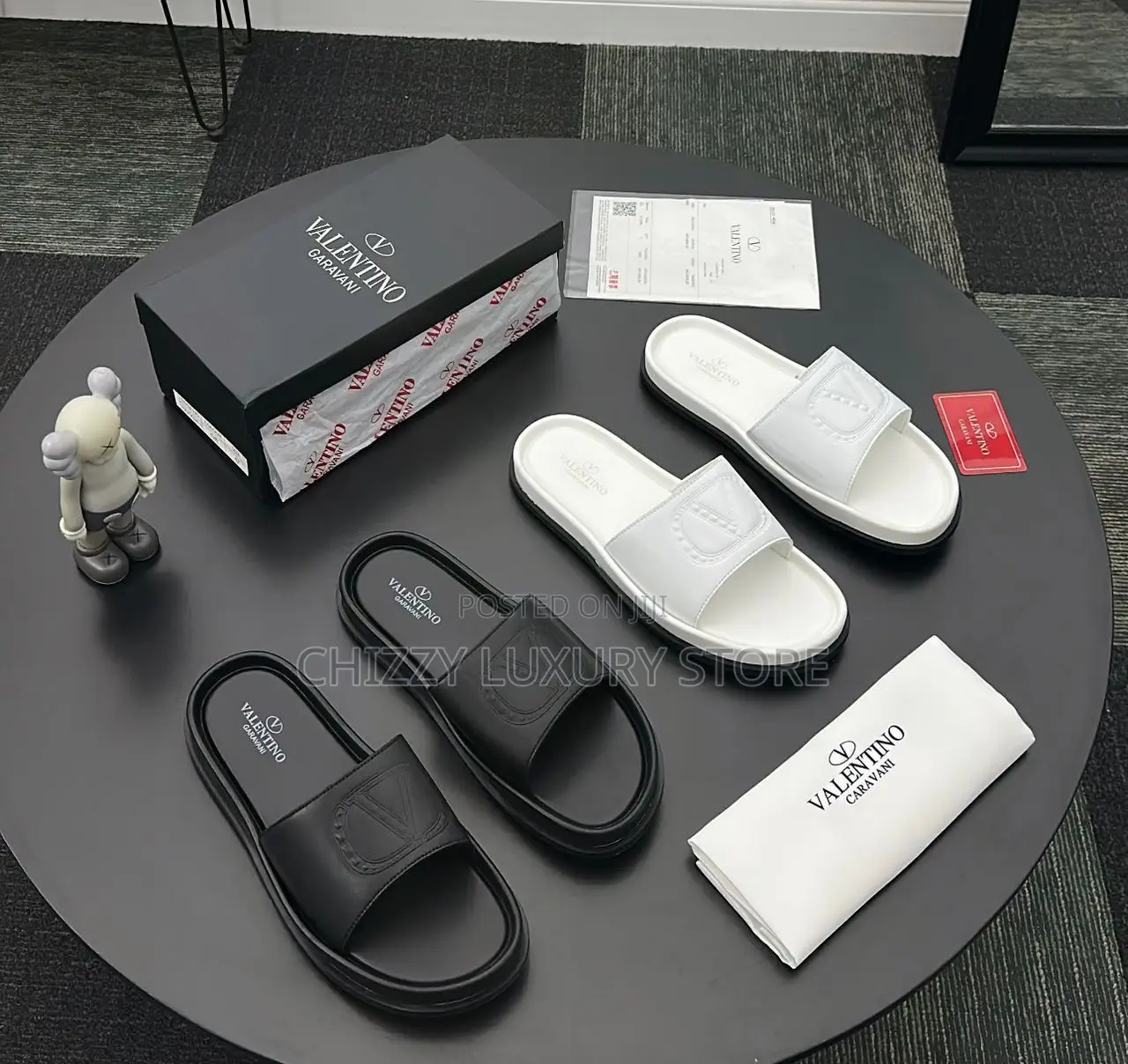 Valentino Garavani Quality Luxury Men Slides