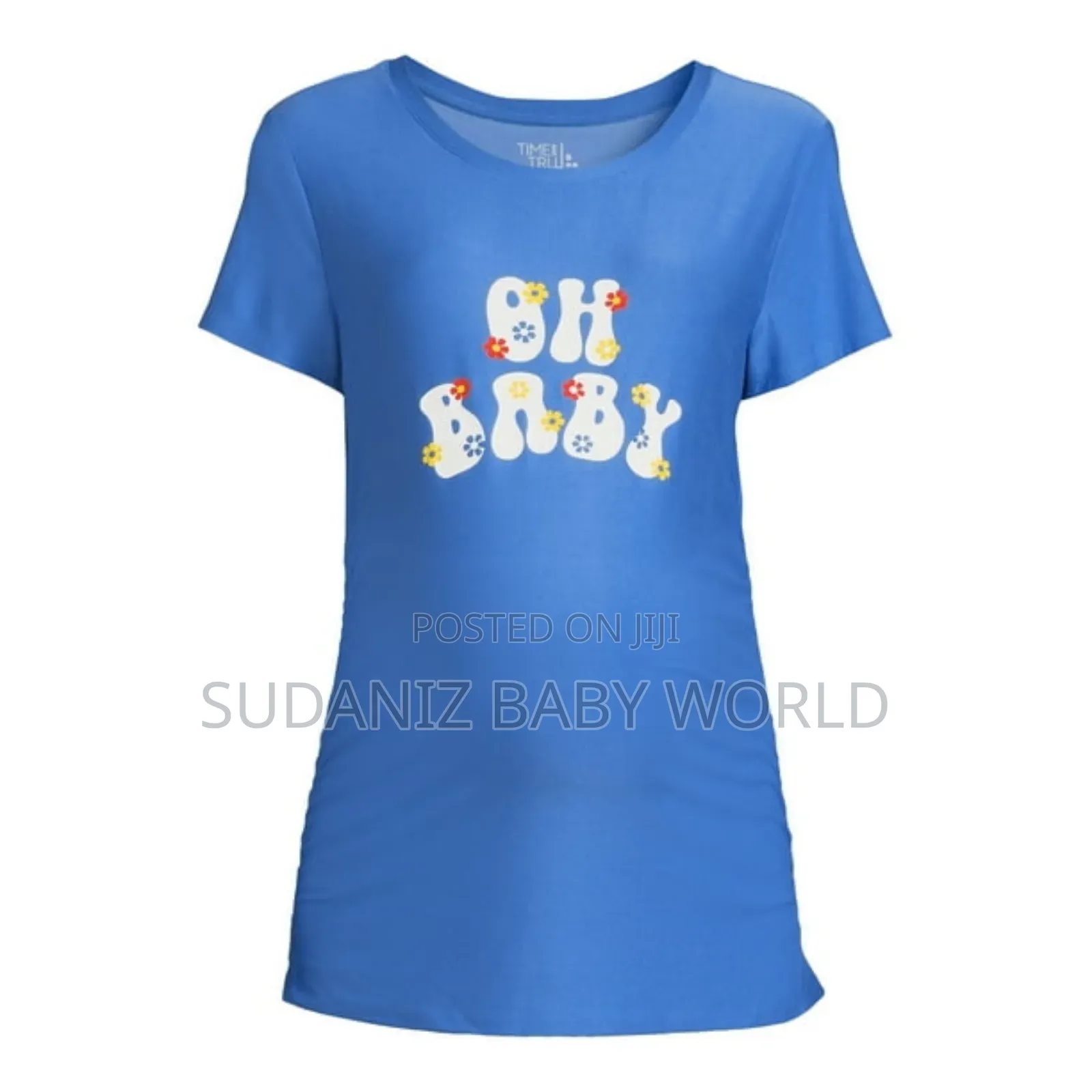 Time and Tru Women's Maternity Graphic T-Shirt