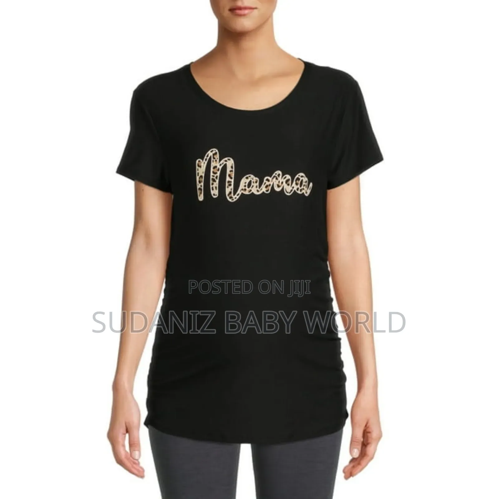 Time and Tru Women's Maternity Graphic T-Shirt