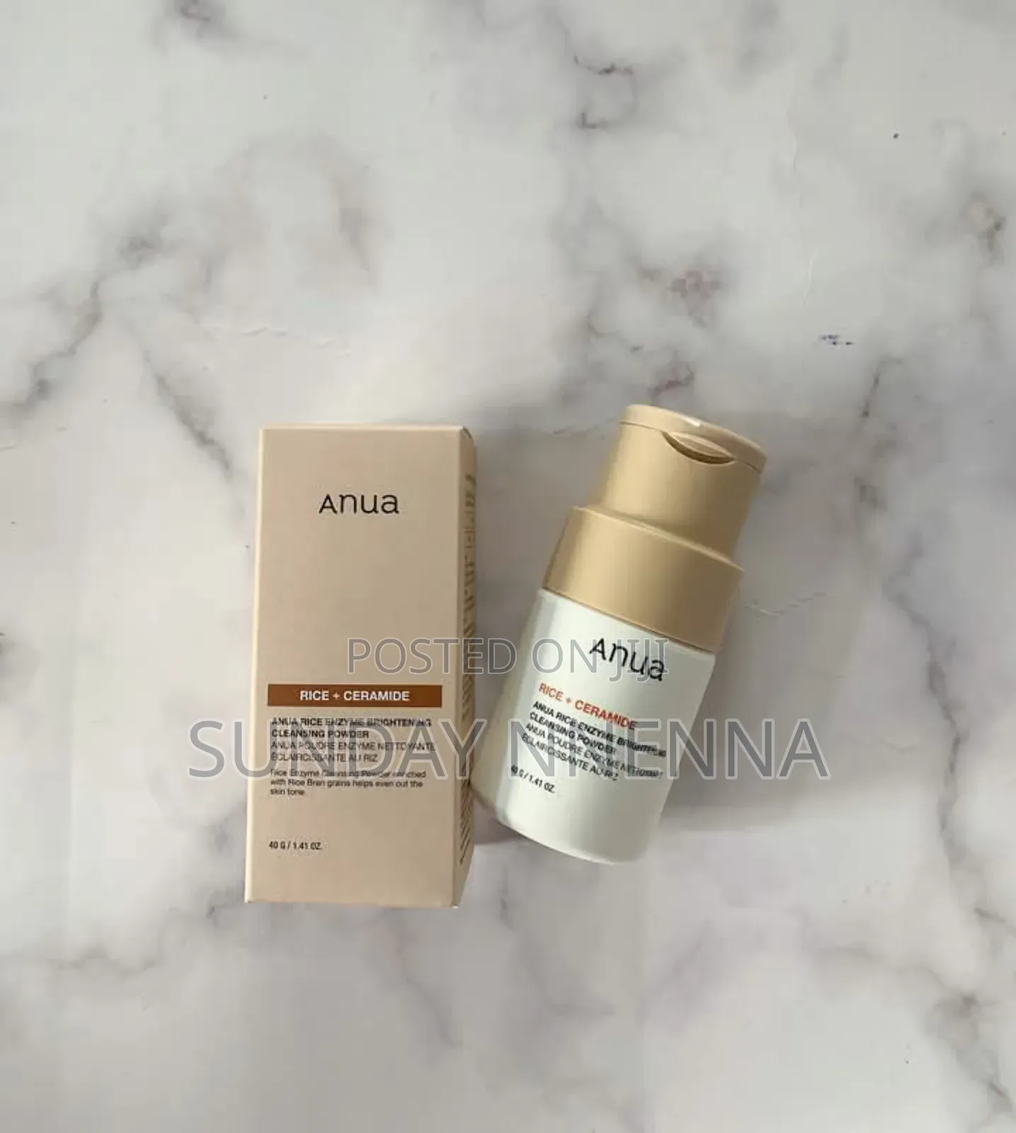 Anua Rice Enzyme Brightening Cleansing Powder