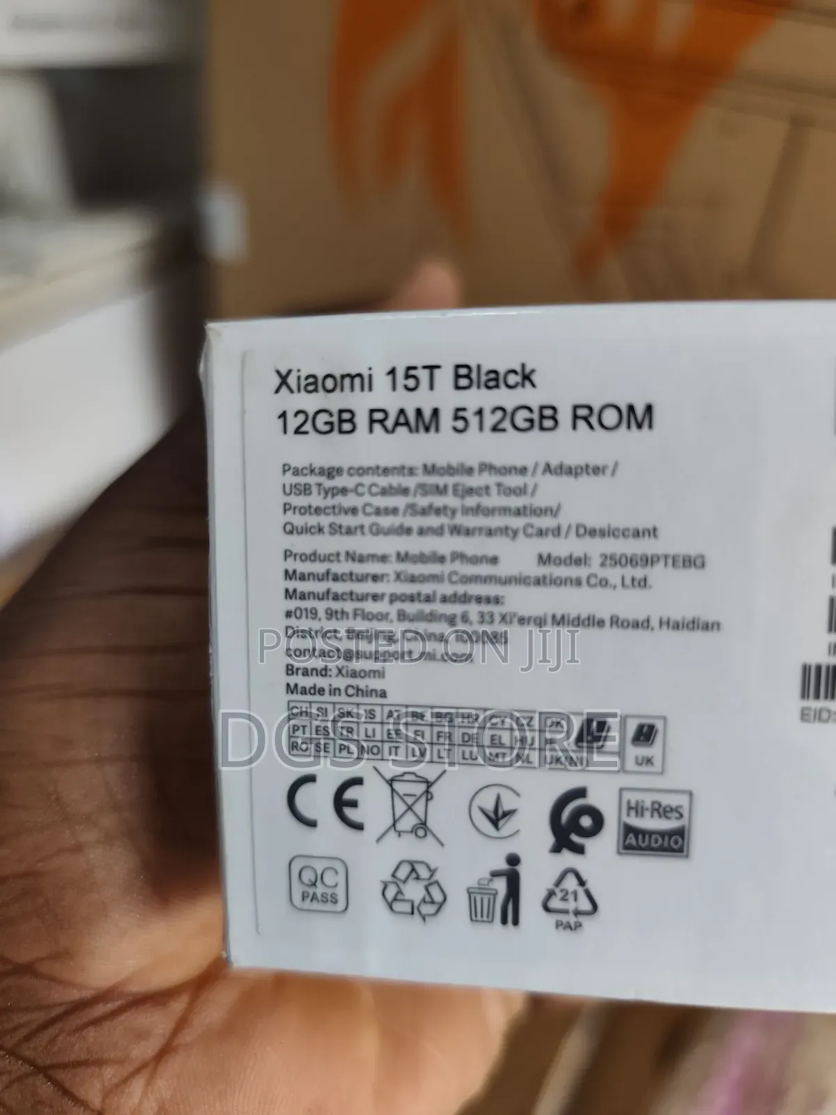 New Xiaomi 15T 512 GB Black
