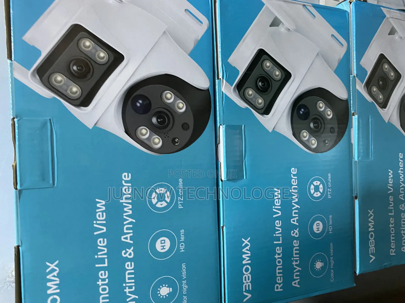 Solar CCTV Dual Lens Camera