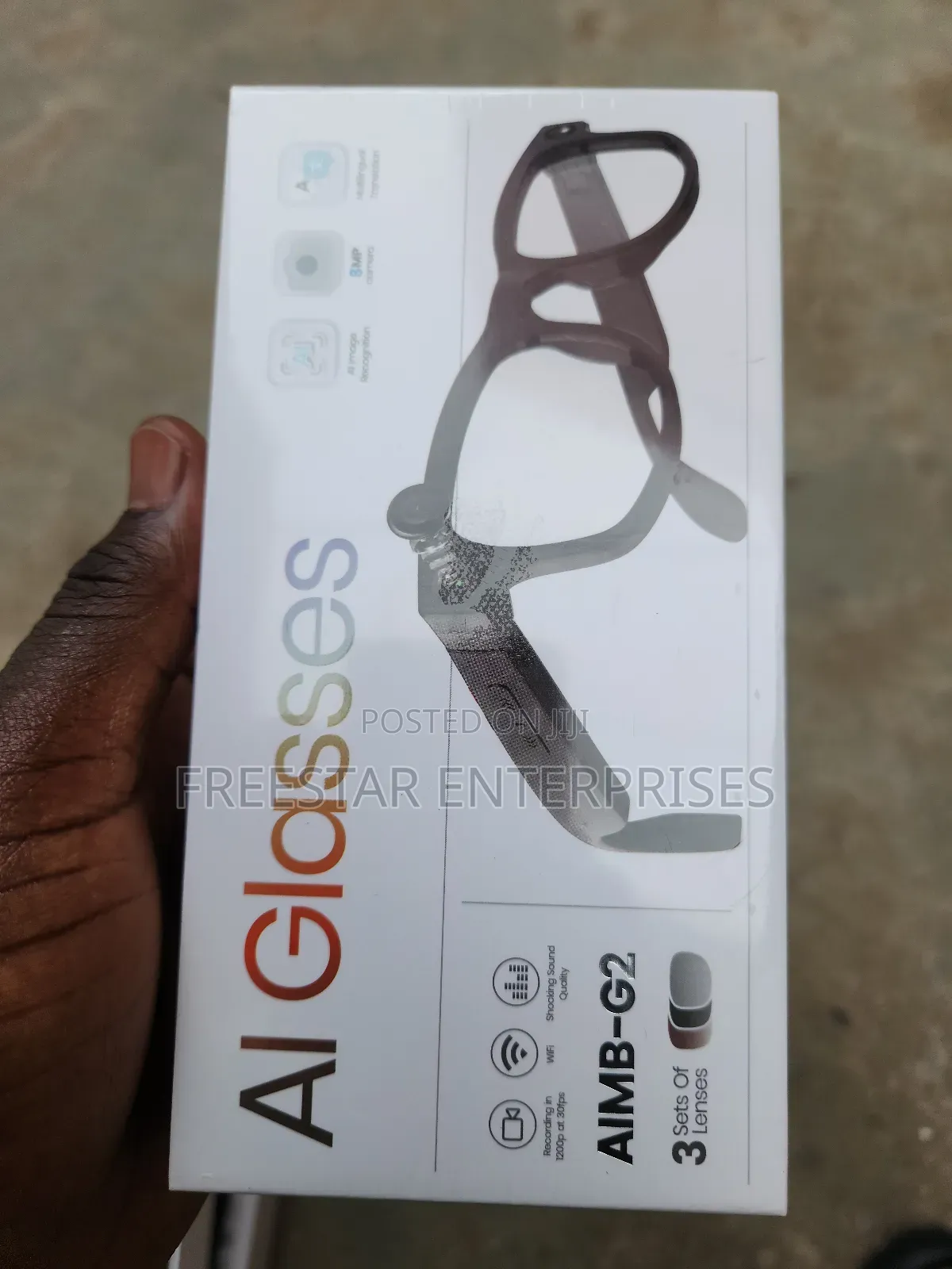 Ai Spy Camera Eyeglasses, Bluetooth, Wifi, Calls, Music.