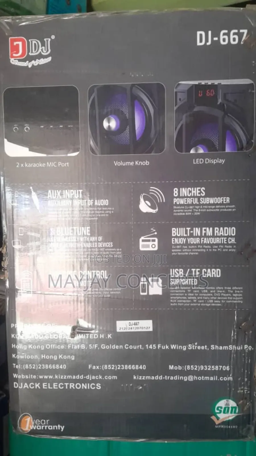 Dj High-Class Home Theatre Cinema System-Dj667