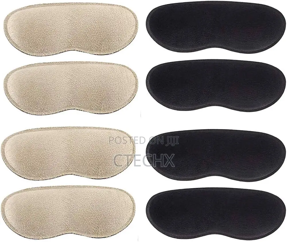 4 Pairs Heel Grips for Men and Women, Heel Pads for Shoes Too Big