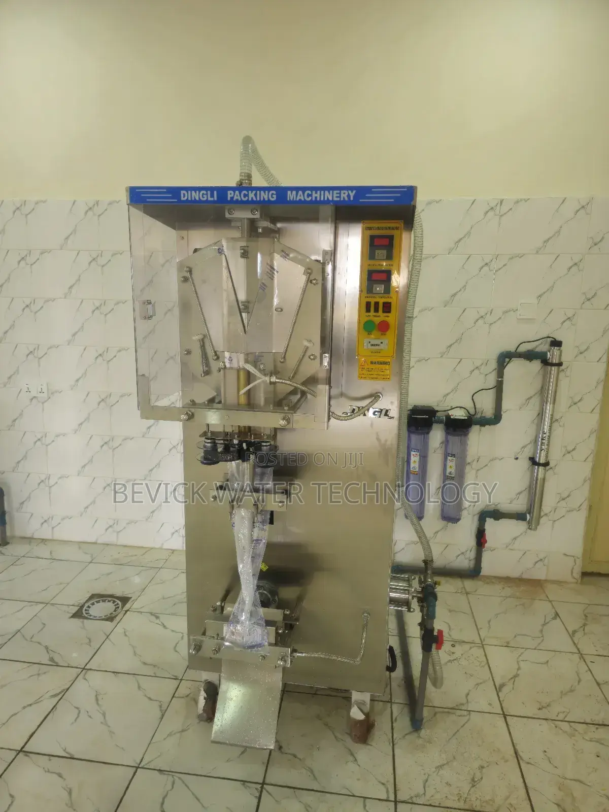 Complete Sachet Water Factory Setup – Ready for Production