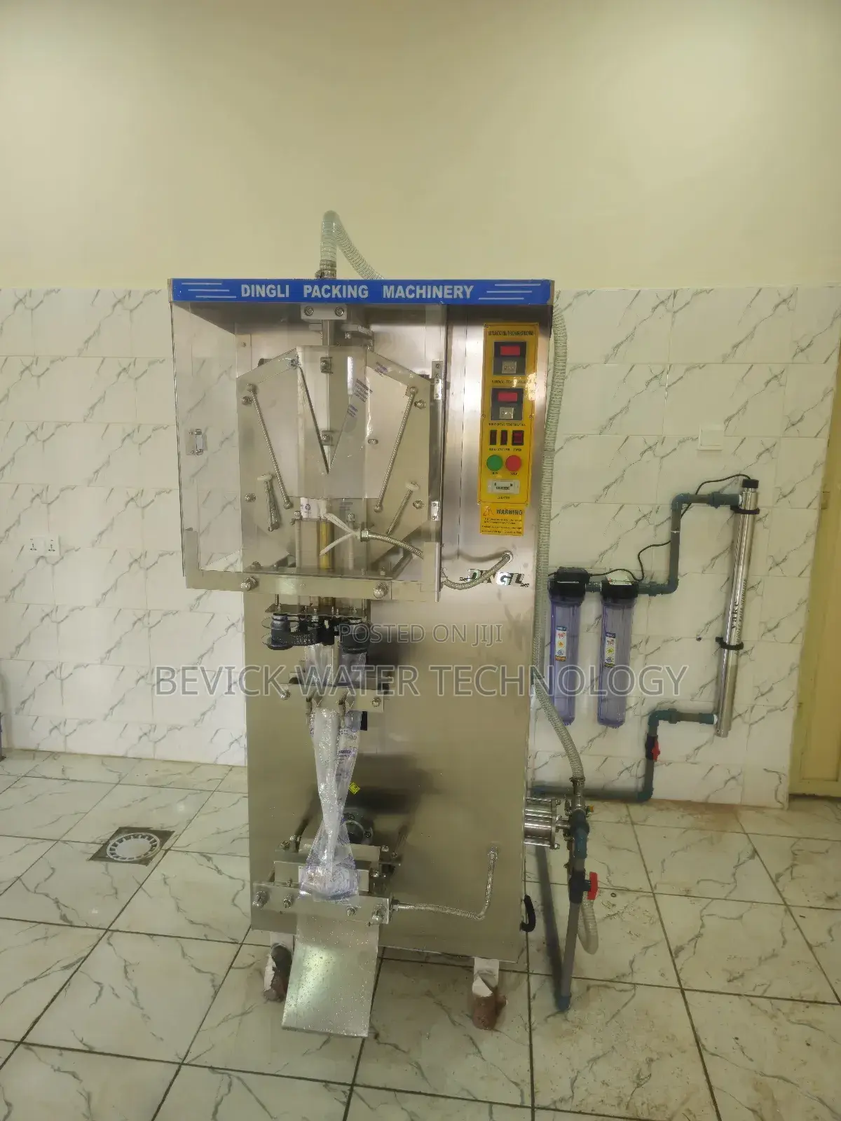 Complete Sachet Water Factory Setup – Ready for Production