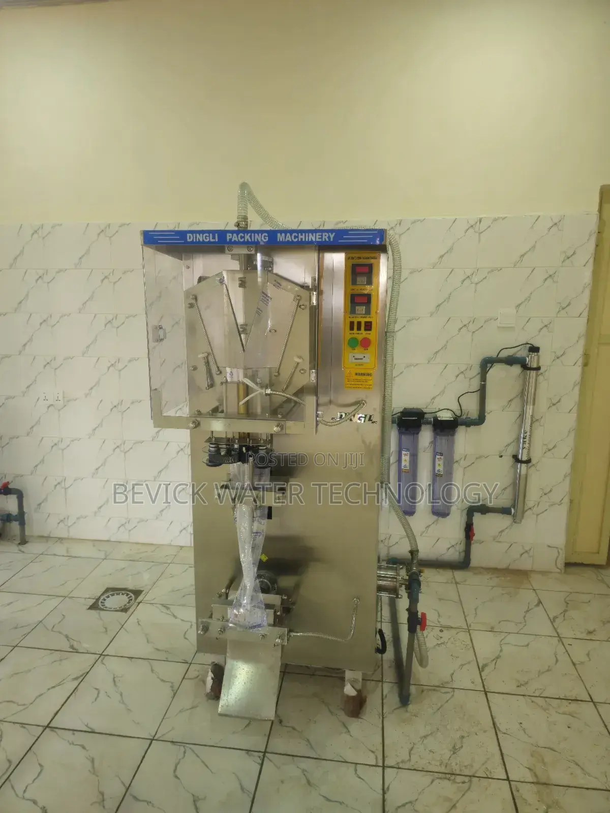 Complete Sachet Water Factory Setup – Ready for Production