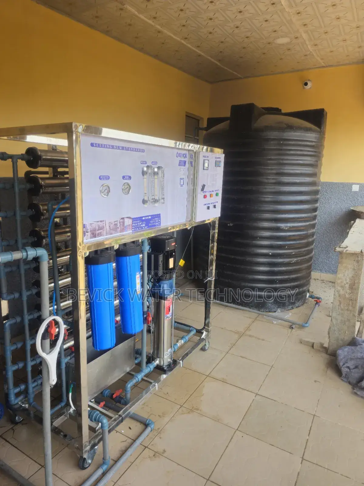 Pure Water Factory Equipment – Complete Installation Package